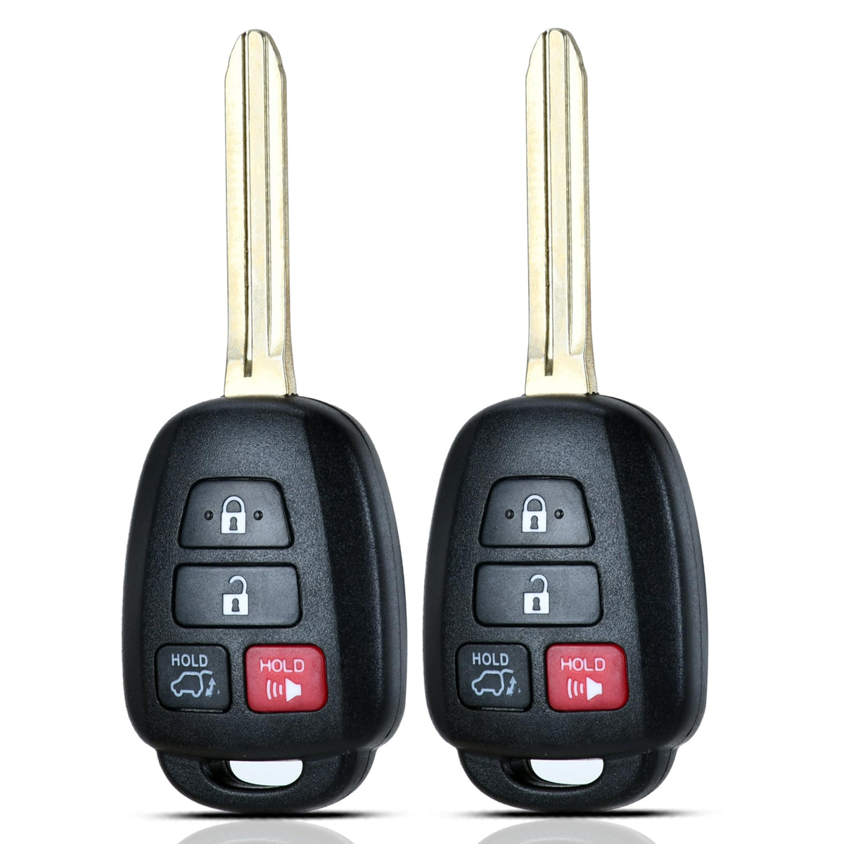 SUPALAND Key Fob Keyless Entry Fits for Toyota RAV4 Highlander Sequoia 2013 2014 2015 2016 2017 2018 Remote Control Key Replacem