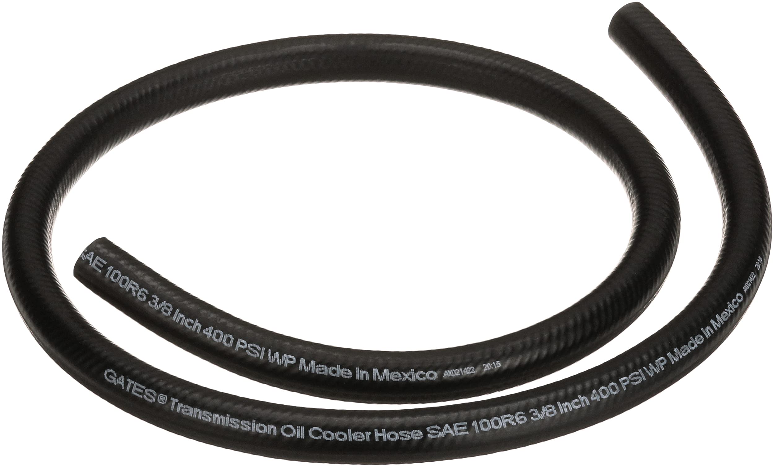 Gates 27057 Transmission Oil Cooler Hose-3' Length, Inner Diameter 3/8''