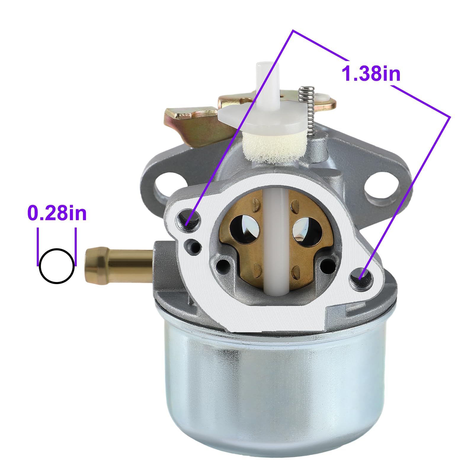 Carbhub 799869 Carburetor For 792253 498170 499059 799869 Lawn Mower Pressure Washer Rotary 14112 Oregon 50-658 Carburetor (4981