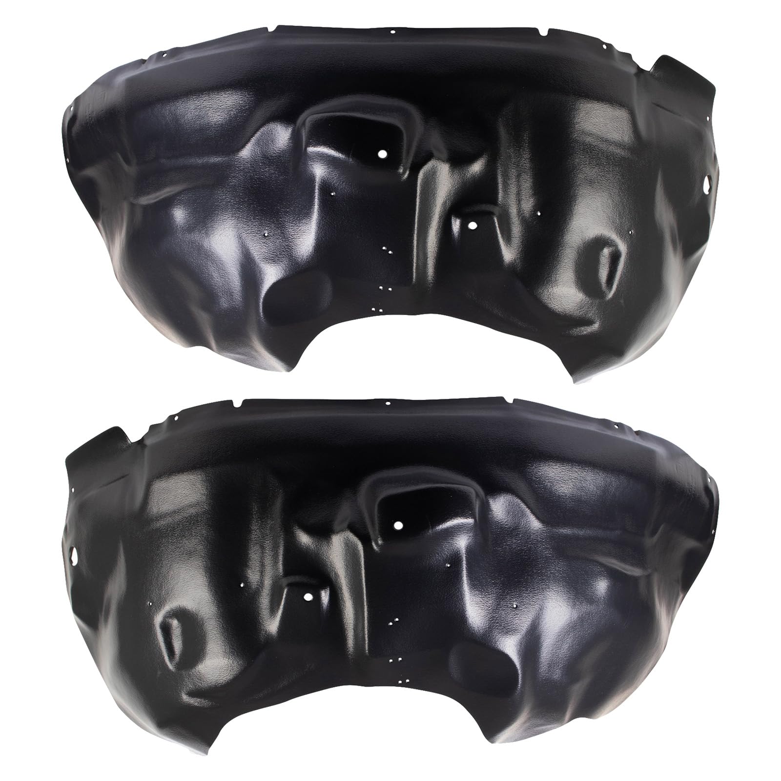 Trq Front Inner Fender Liner Set Compatible With 2010-2014 Ford F-150 Fo1248146 Fo1249146