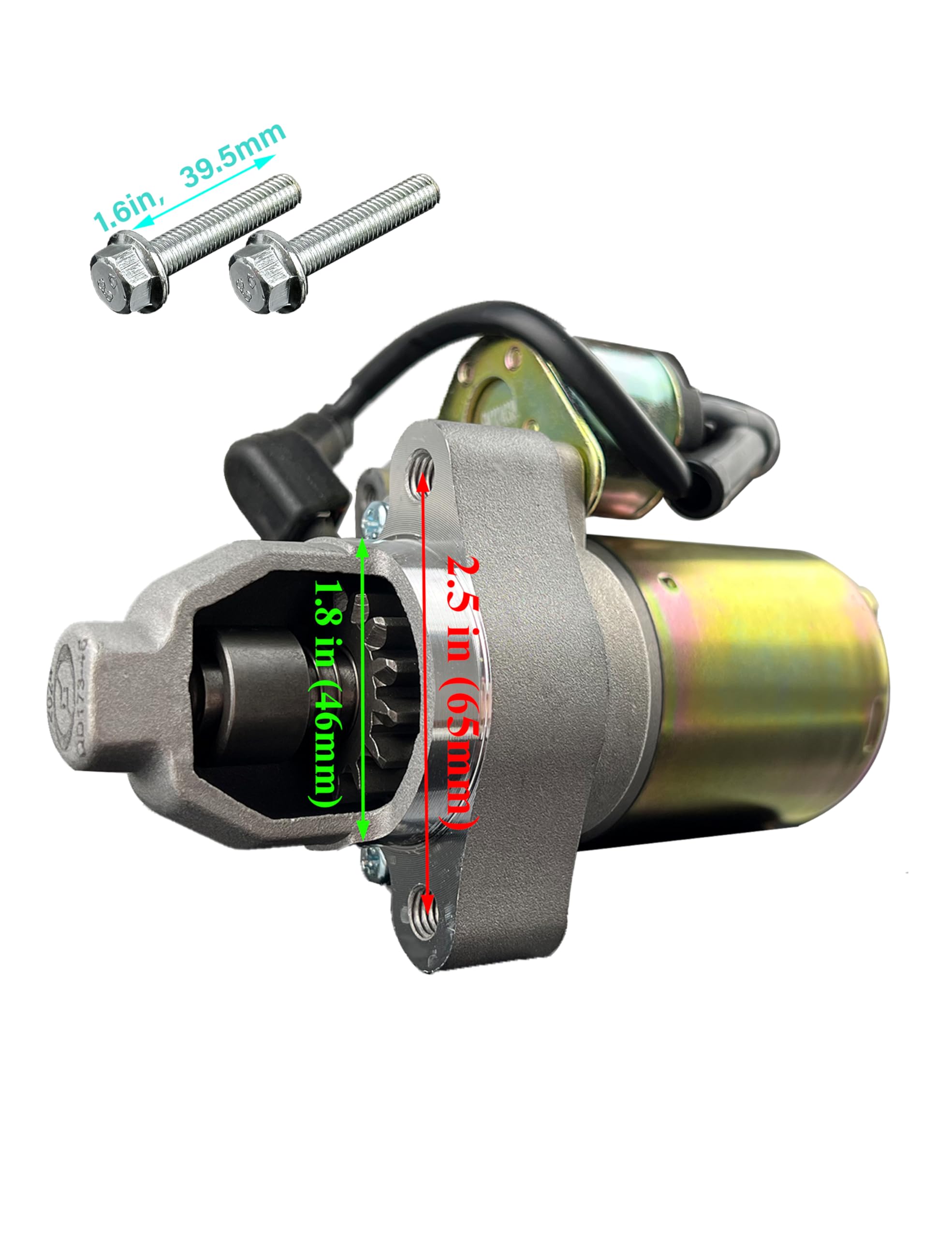 Yamakato 31200-Zh9-003 Starter Motors For Honda Gx240 Gx270 8-9Hp W/Solenoid 410-52067 31200-Zh9-013 Snd-1080 Denso 128000-2240