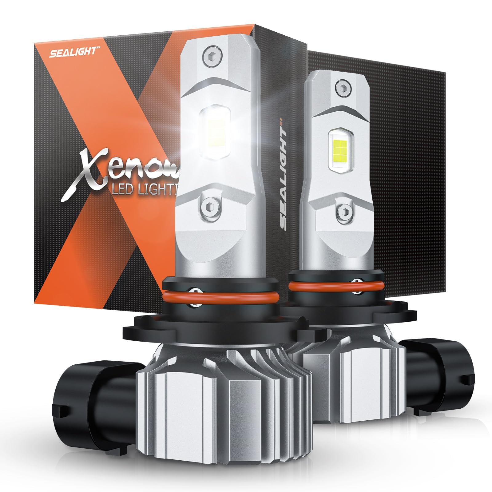 Sealight H10 9145 Led Fog Light Bulbs, 12000Lm Super Bright 9145 9140 H10 Fog Lights Led Bulb 6500K White, Plug & Play, Canbus R