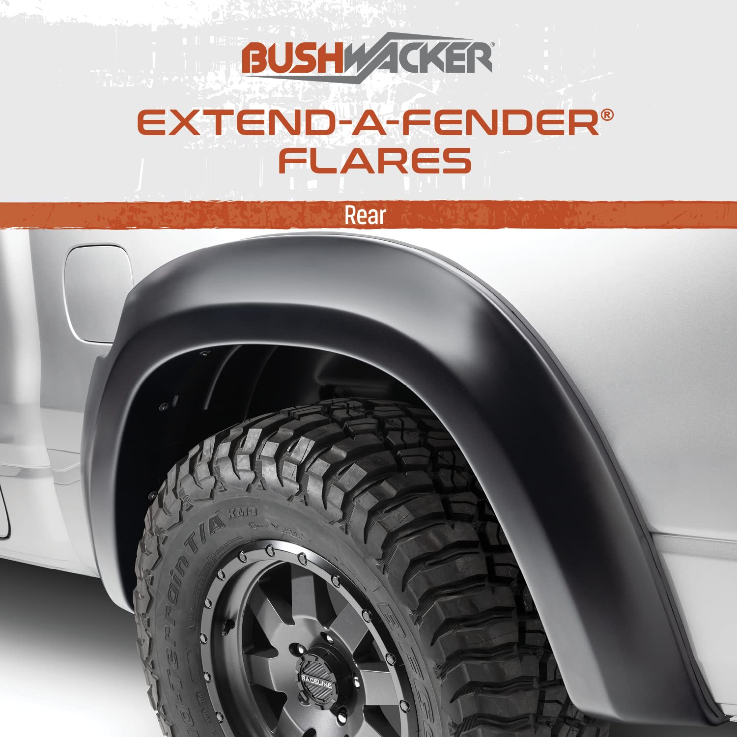 Bushwacker 22004-11 Ford Extend-A-Fender Flare - Rear Pair