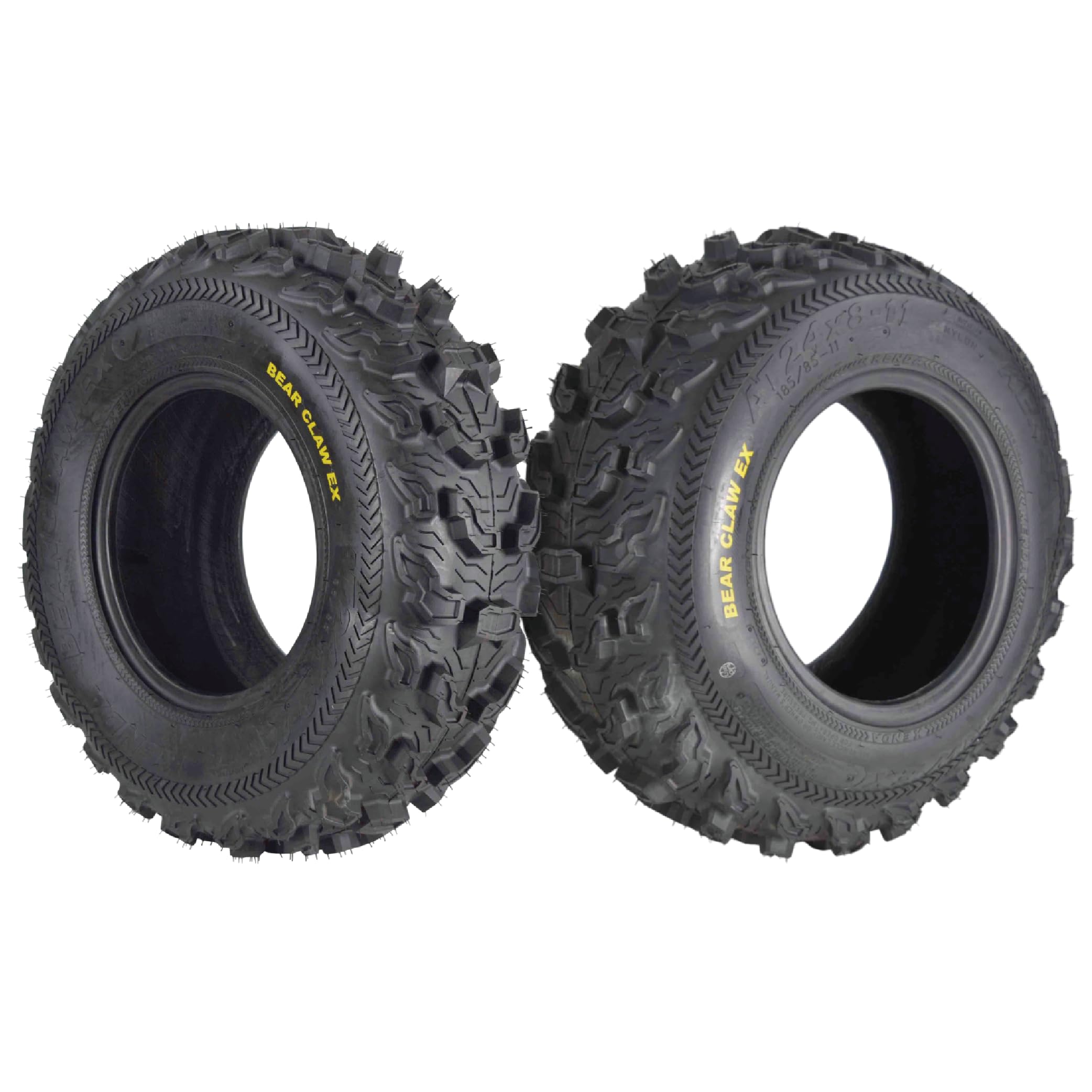 Kenda Bearclaw Ex K573-24X8-11 Front Tires For All Terrain (Atv), Utv, And Side By Side (Sxs) Vehicles - 6-Ply - Bear Claw Ex 24