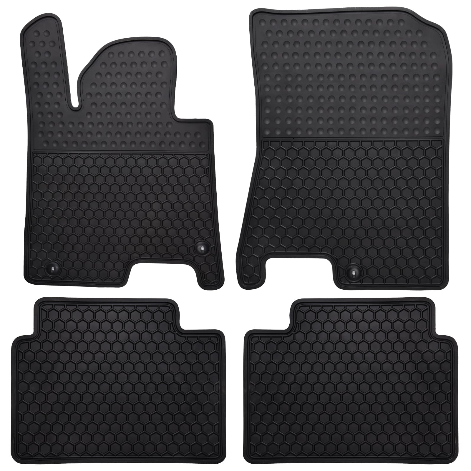 Megiteller Car Floor Mats Custom Fit For Hyundai Sonata 2025 2024 2023-2020/2021-2025 Kia K5 (Only Fwd Models) Odorless Washable