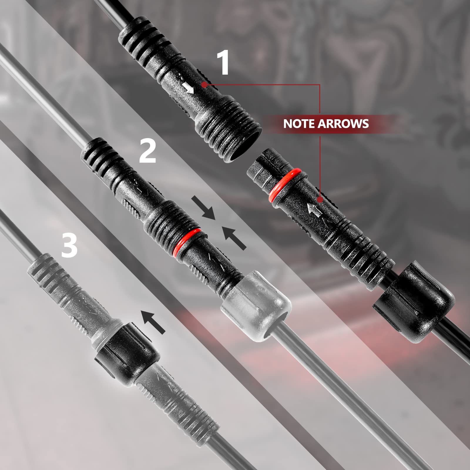 Opt7 Aura Double Row Car Led Lights Interior 6Pc With Wireless Remote Control, Multicolor Mode, Sound Active Function Inside Amb