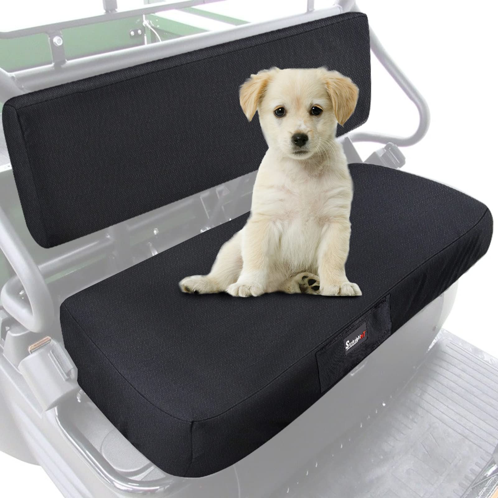 StarknightMT Mule Bench Seat Cover - Waterproof Seat Covers Compatible with Kawasaki Mule 600 610 Mule SX UTV Mule Seat Cover Ac