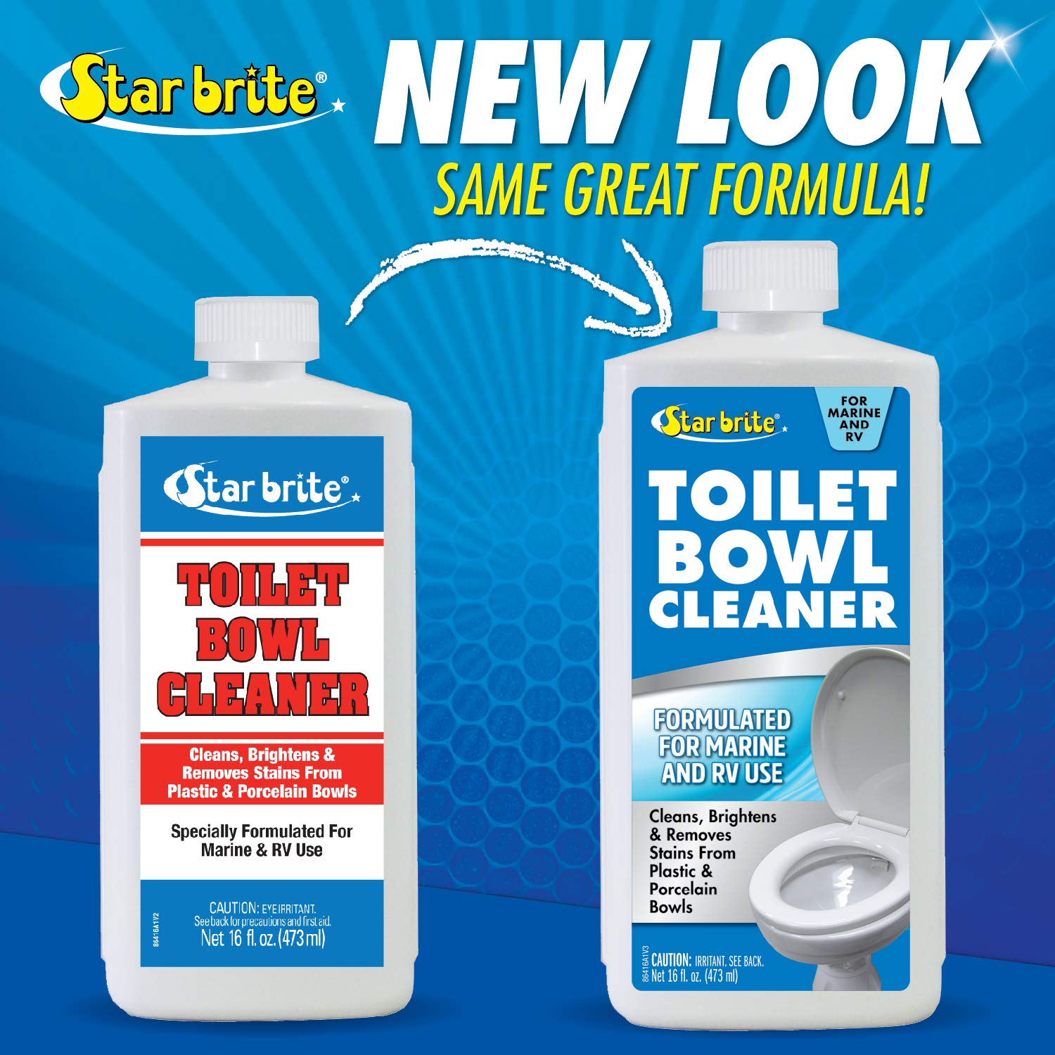 Star Brite Toilet Bowl Cleaner For Boat, Rv - Removes Stains, Fresh Scent 16Oz (086416)