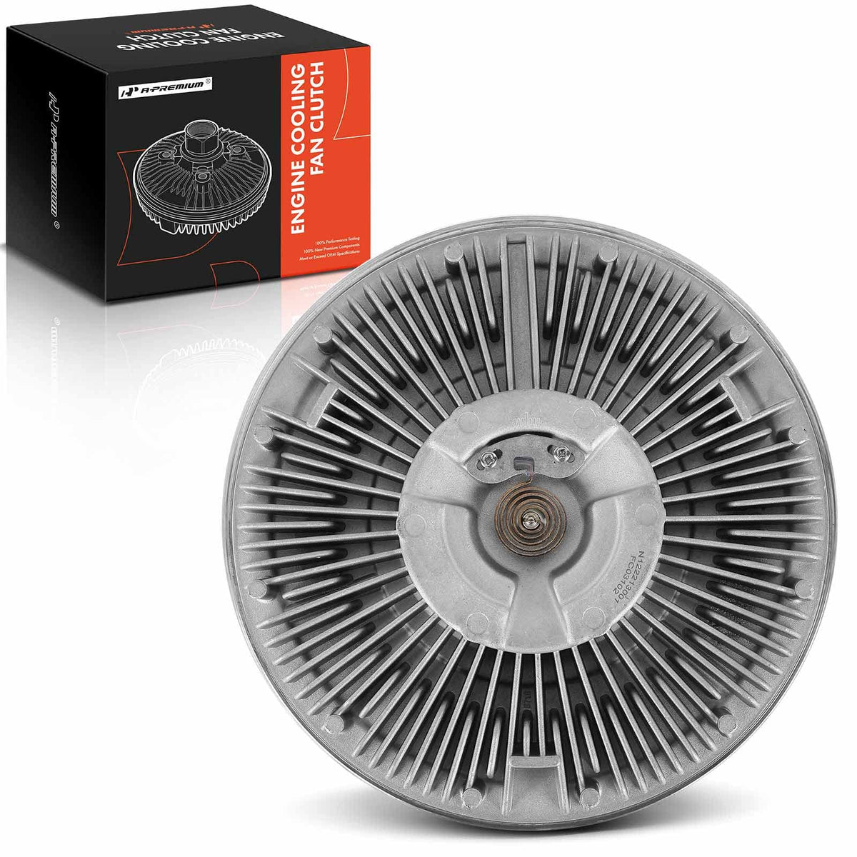 A-Premium Engine Cooling Fan Clutch Compatible with International DT466E Diesel Engine, Replace# 7C4ZA616BA, 010021288