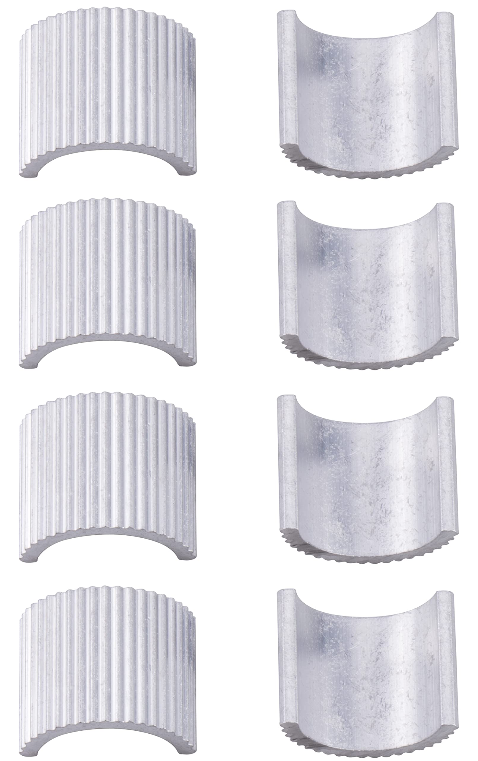 Mwmnun 8Pcs Handlebar Shim 7/8' Handlebars To 1' Motorcycle Handle Bar Spacer Conversion Shims With Handlebar Mounts Risers Clamp Conversion Shims Reducer Spacers