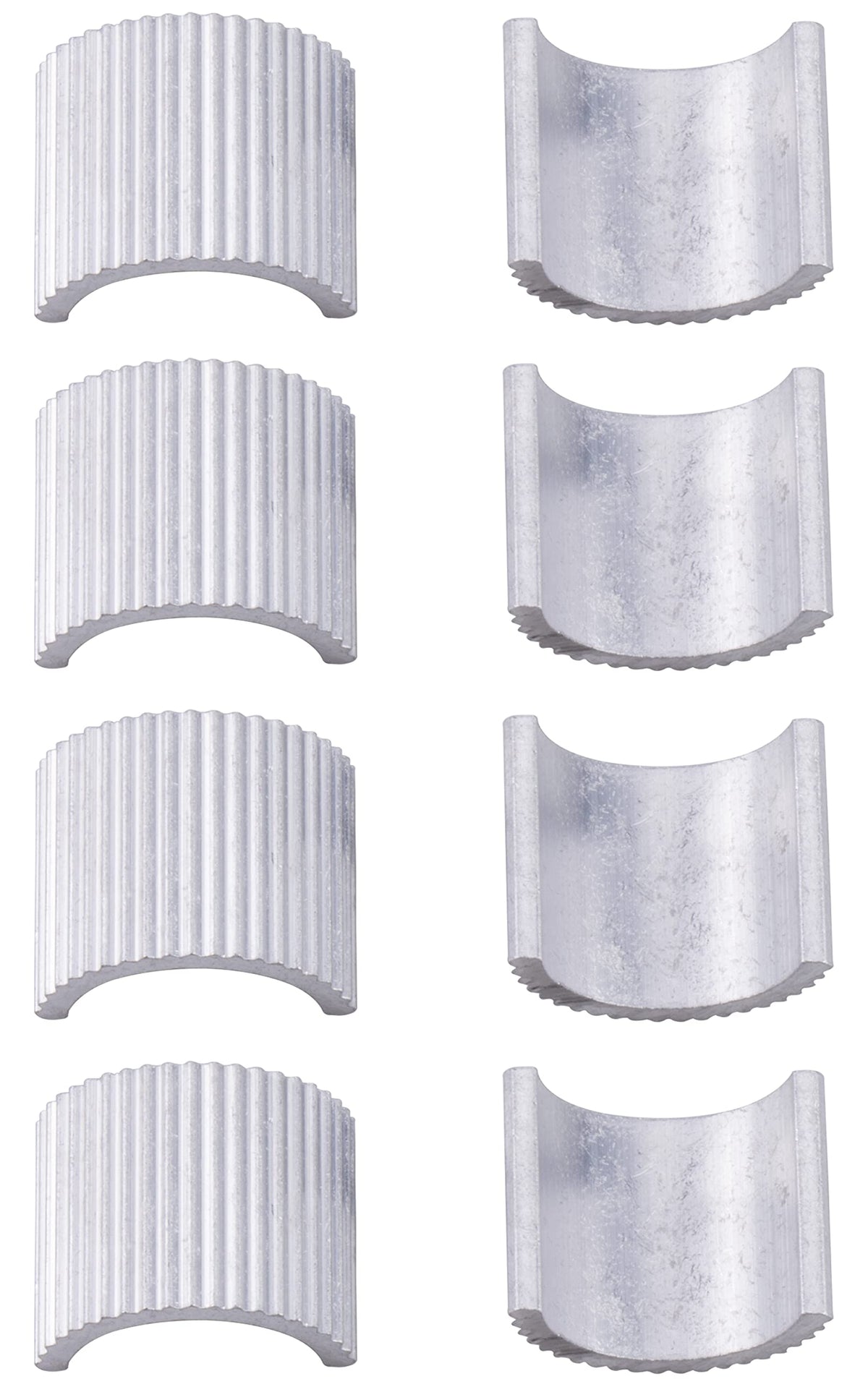 Mwmnun 8Pcs Handlebar Shim 7/8' Handlebars To 1' Motorcycle Handle Bar Spacer Conversion Shims With Handlebar Mounts Risers Clamp Conversion Shims Reducer Spacers