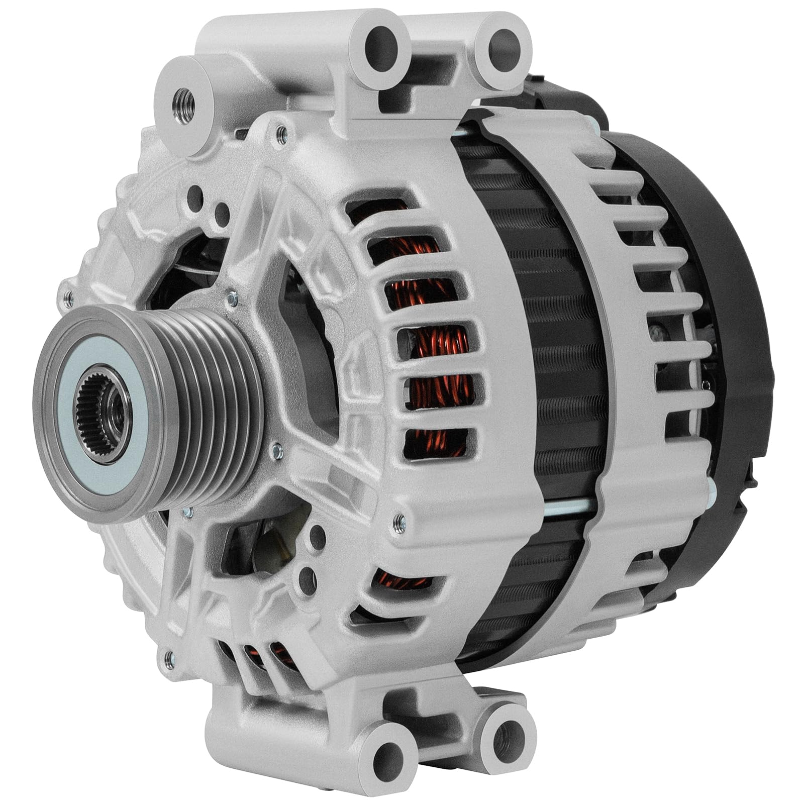 SCITOO Alternator Fits for BMW 135i 3.0L 2008-2010, 335i 3.0L 2007-2010, 335is 3.0L 2011-2013, 535i 3.0L 2008-2010- 12V 180Amp C