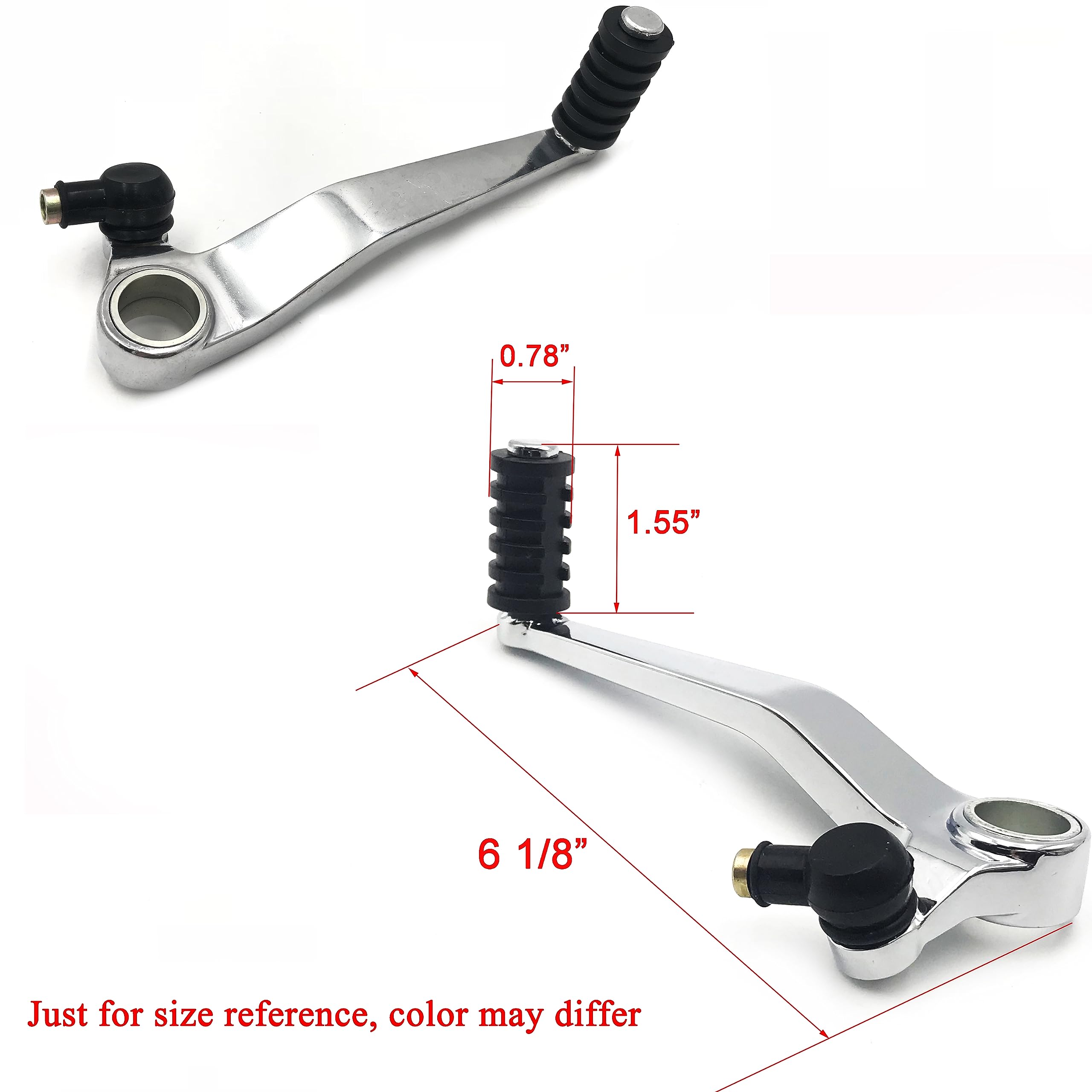 Compatible with Suzuki GSXR 600 750 1000 1100 GSXR600 GSXR750 GSXR1000 Gear Shift Shifter Lever Silver [B07K8XPXYK]