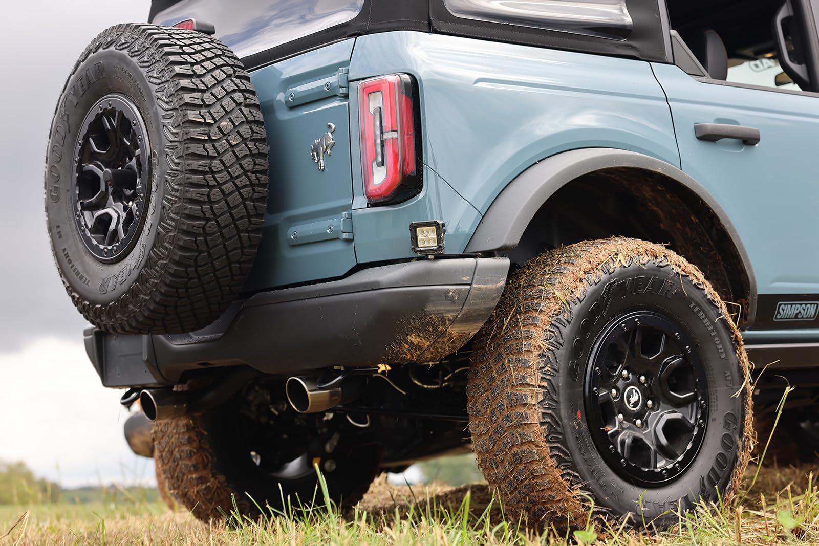 Anvil Off Road 628-25Aor 2021+ Ford Bronco Rear Bumper Led Light Mount