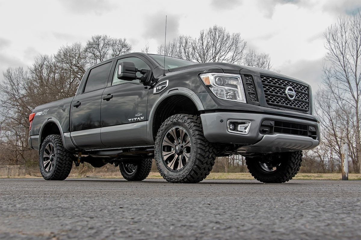 Rough Country 3' Lift Kit W/N3 Shocks For 2004-2024 Nissan Titan - 83430