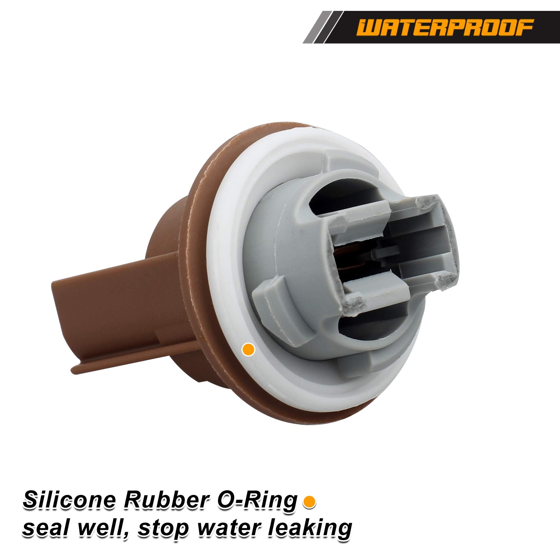 Ndrush Turn Signal Socket Parking Signals Light Sockets Bulbs Holder Connector Compatible With Ford Focus Fusion F150 F250 F350