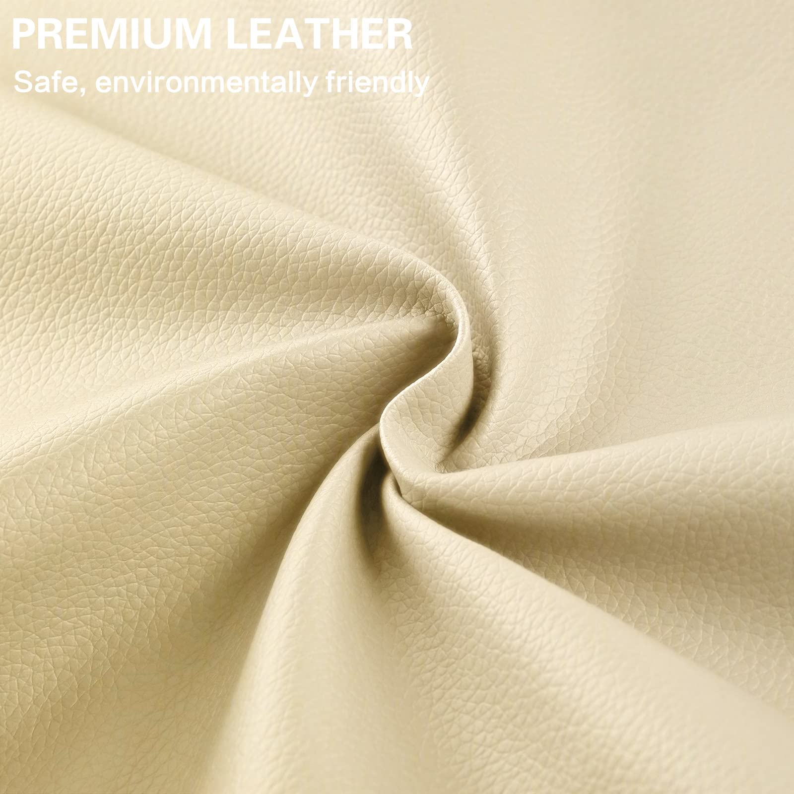 Yikda Self Adhesive Leather Repair Patch Kit, 31.5 In X 16 In Large Vinyl Leather Repair Tape For Furniture, Car Seat, Couch, So