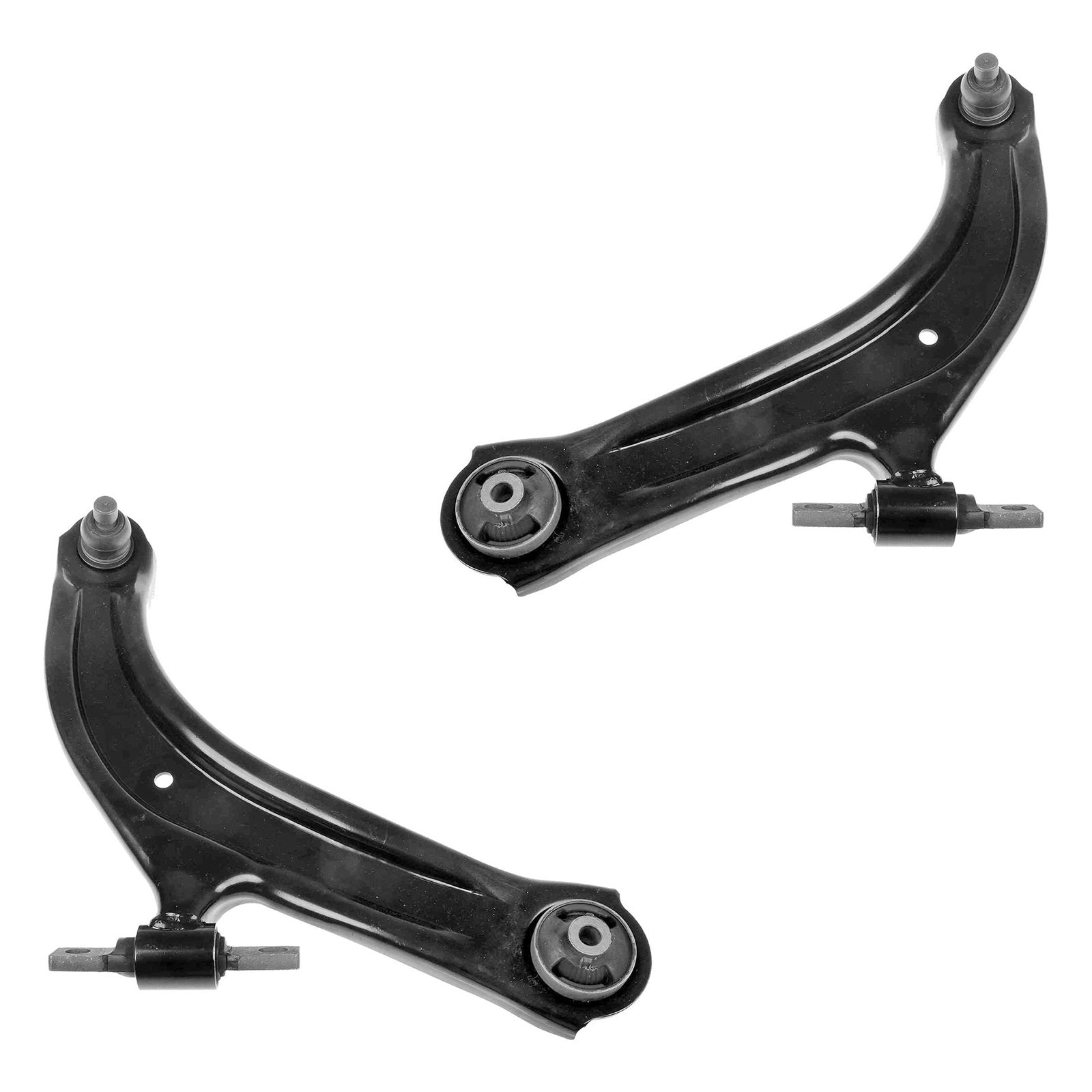 Trq Front Lower Control Arm With Ball Joint Set Compatible With 2007-2012 Nissan Sentra