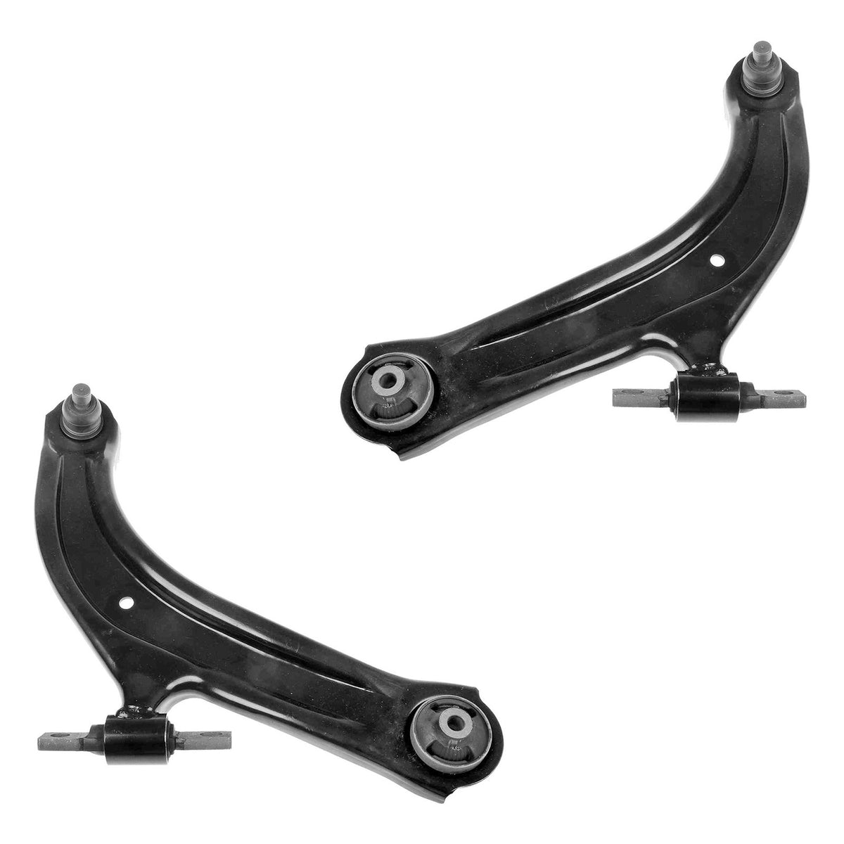 Trq Front Lower Control Arm With Ball Joint Set Compatible With 2007-2012 Nissan Sentra