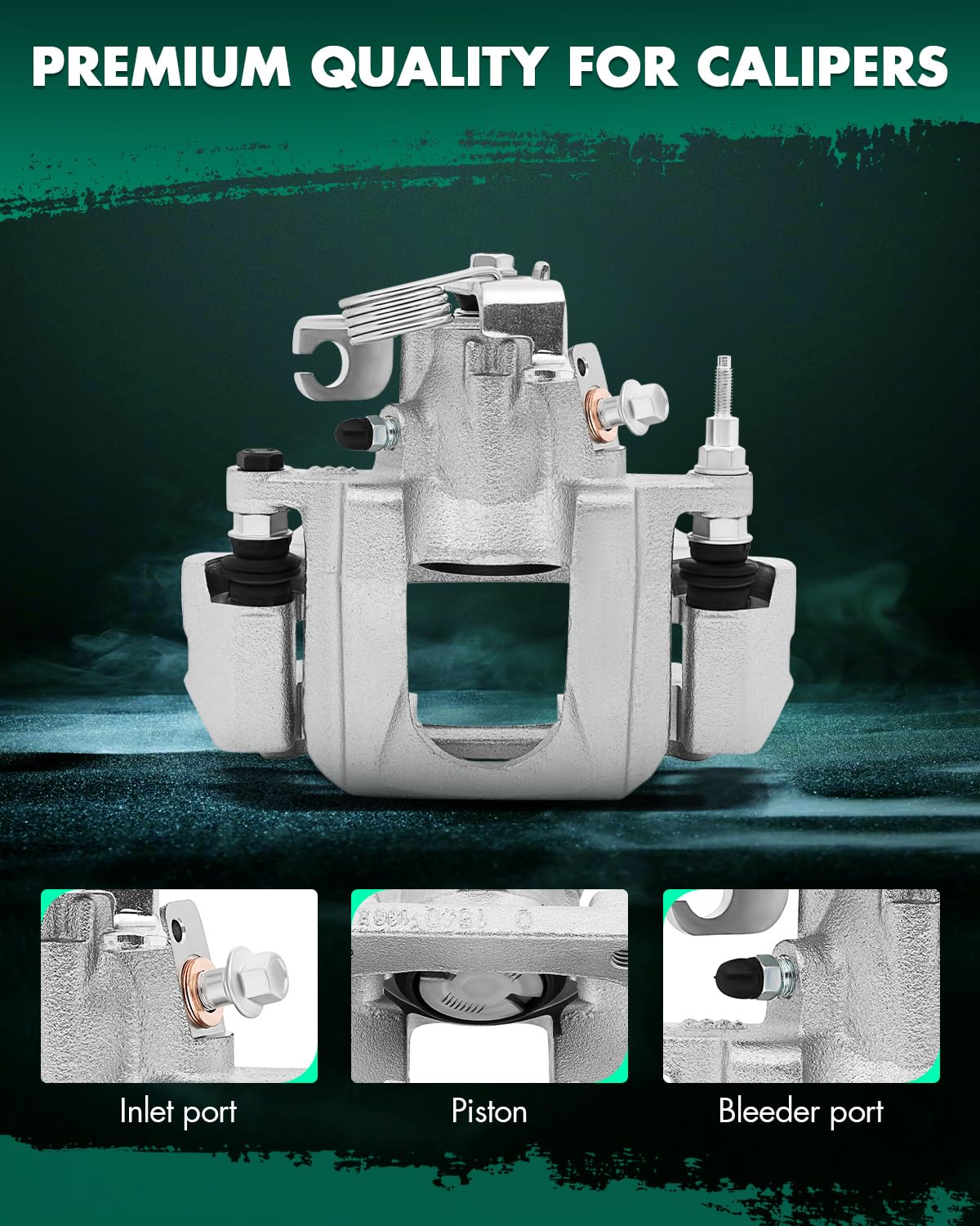 Scitoo 18B5299 Rear Left Disc Brake Caliper Assembly W/Bracket For Ford For Edge 2011-2014,For Lincoln For Mkx 2011-2015