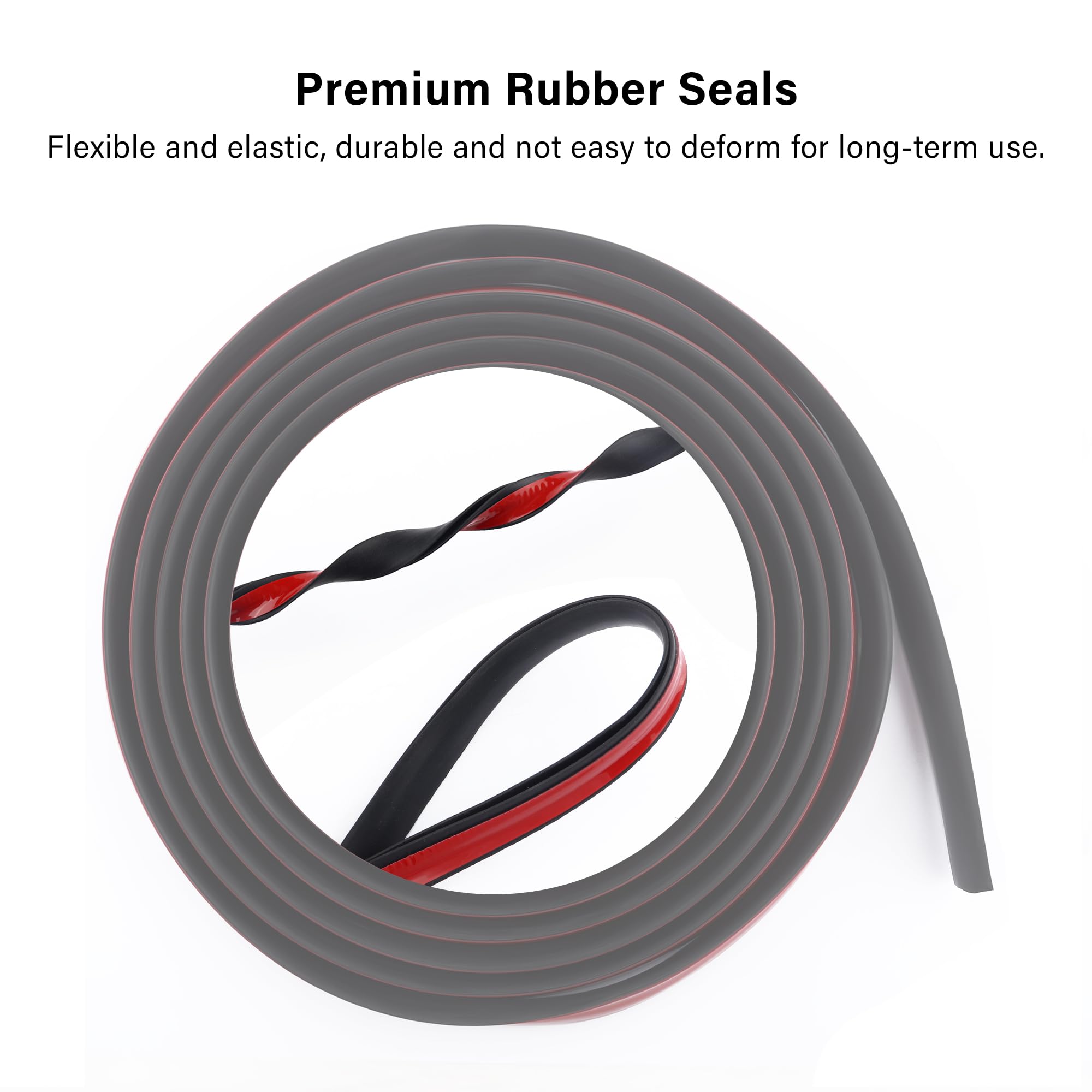 9.84Ft Car Weather Stripping For Rear Windshield,Y-Shaped Rubber Weather Stripping Windshield Trim To Keep Car Interior Quiet &
