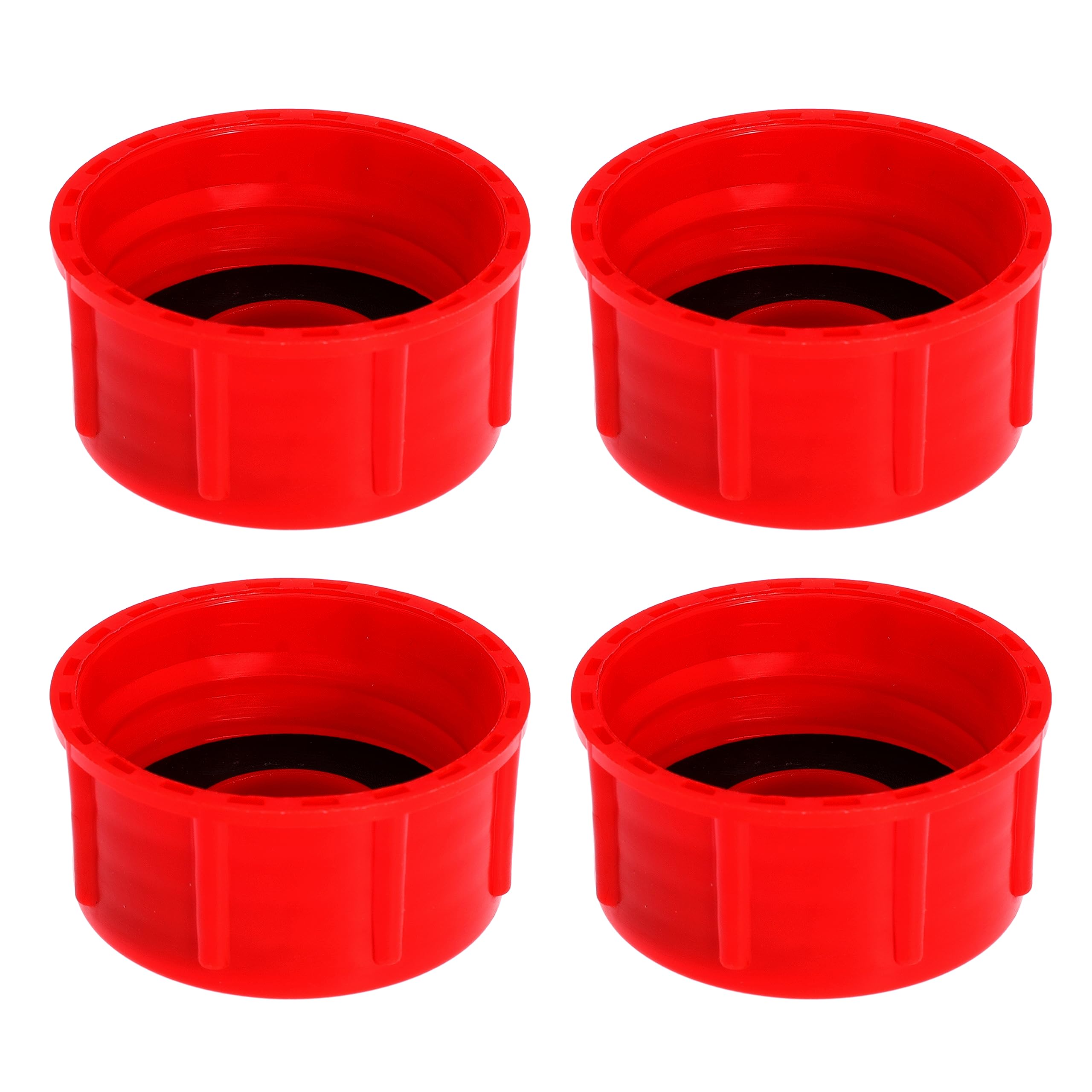 Gas Can Cap Replacement Red Coarse Thread Cap Solid Transportation Gas Can Caps Prevent Fuel Leakage
