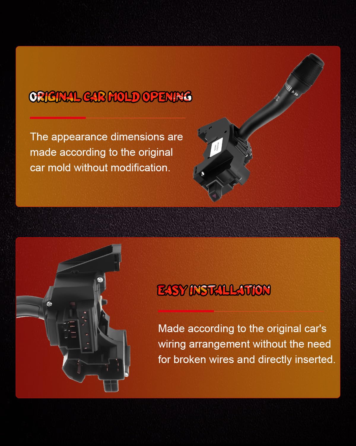 Cciyu Multifunction Combination Switch Turn Signal Switch Replacement Fits For Ford F-150 04-99 For Ford F-250 1999 For Ford F-2