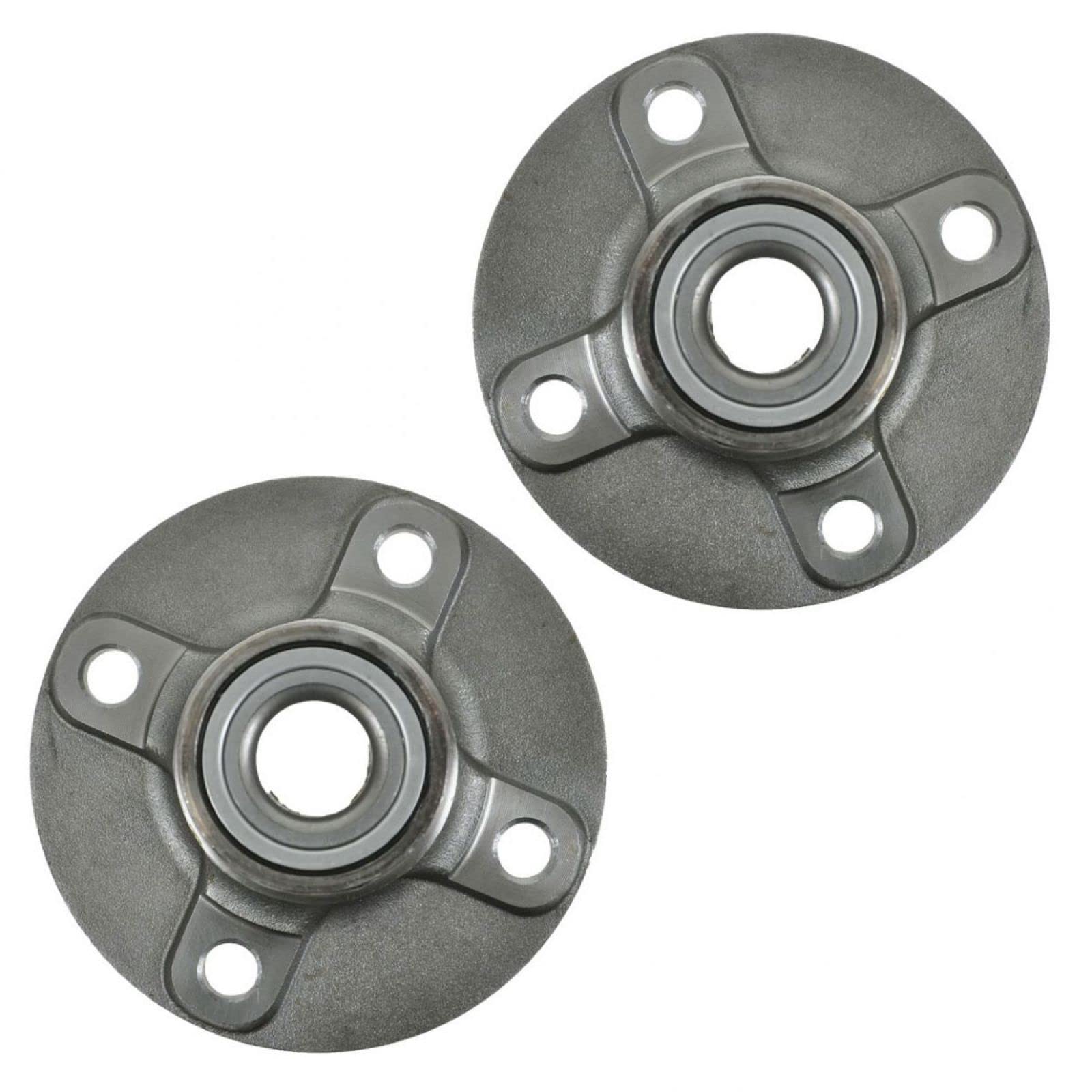 Trq Rear Wheel Hub Bearings Assembly Set Compatible With 2000-2006 Nissan Sentra