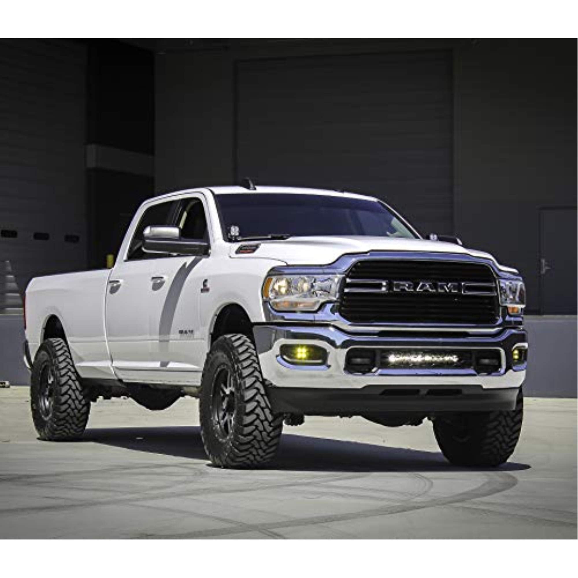 Dodge Ram Light Kit For Ram 25003500 19-On 20 Inch Driving Combo Bumper Kits Baja Designs