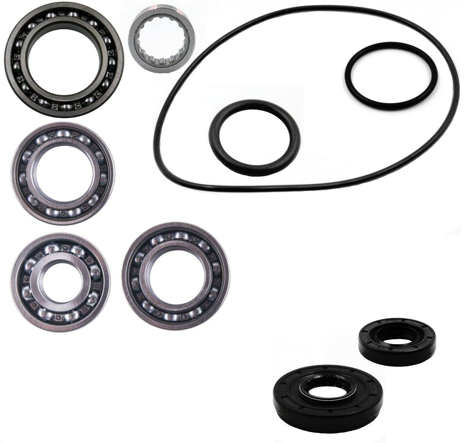 East Lake Axle Replacement For Rear Differential Bearing & Seal Kit Kawasaki Brute Force 650I 750I 2005-2023
