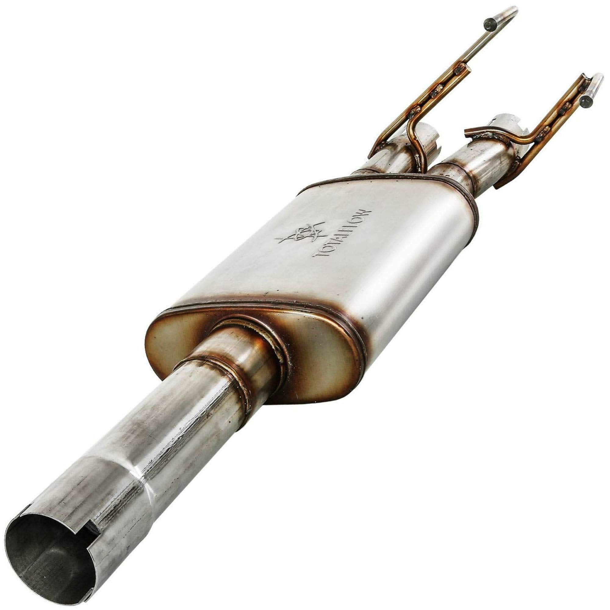 Totalflow 314633 14 Inch Muffler 09-18 1500 Direct Fit Exhaust 2009-2018 Dodge Ram 1500-409 Stainless Steel