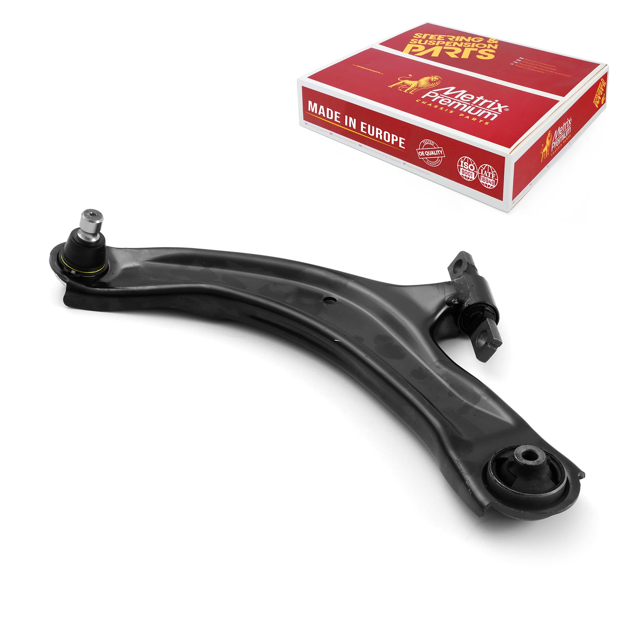 Metrix Premium Chassis Parts - Front Left Lower Control Arm W Ball Joint & Bushing Assembly Fits 09-16 Renault Koleos, 08-13 Rog