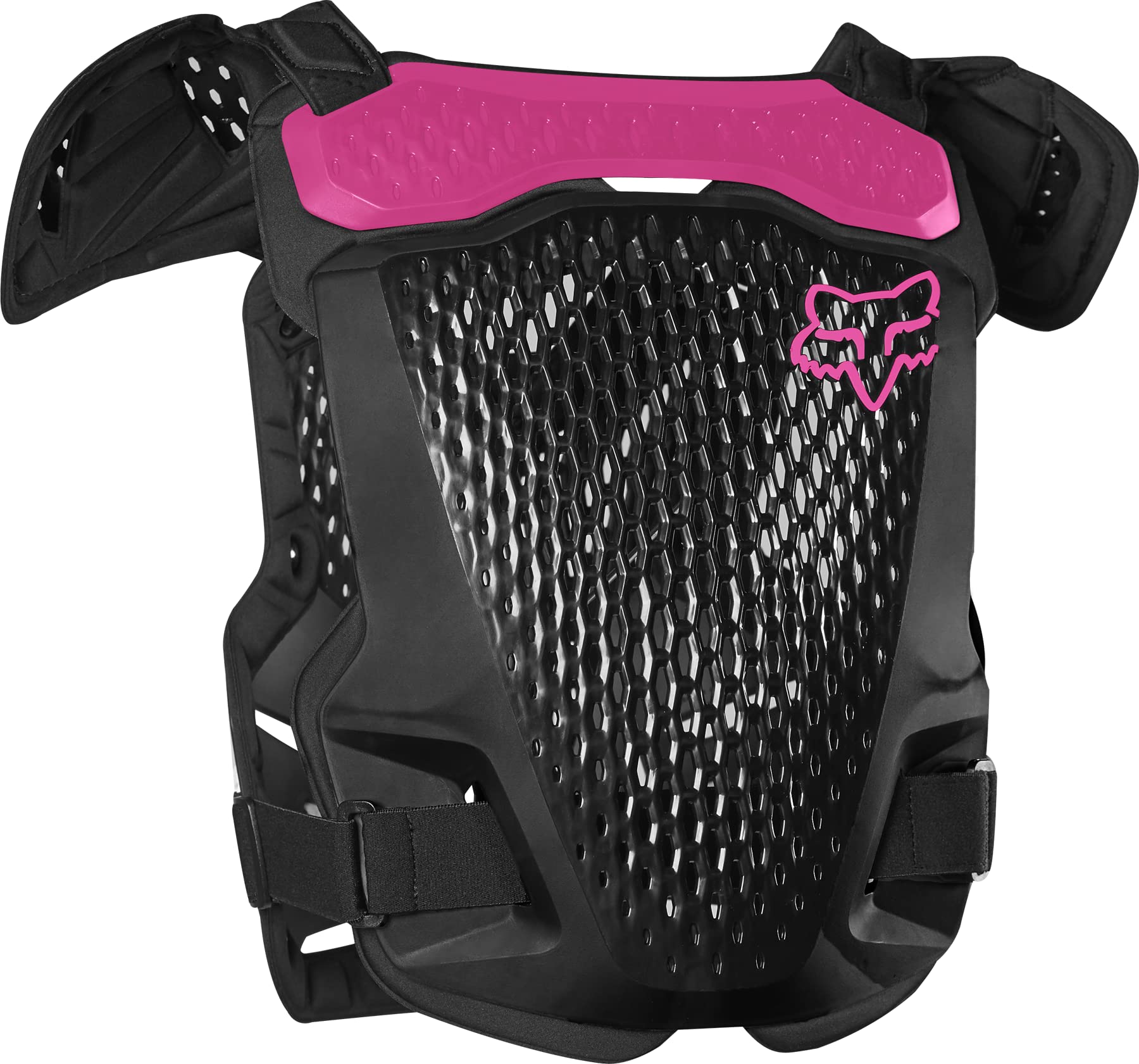 Fox Racing Youth R3 Motocross Chest Protector, Black/Pink