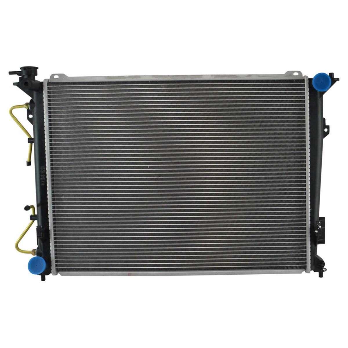 Trq Radiator Assembly Aluminum Core Compatible With 06-11 Hyundai Azera 06-10 Sonata 07-10 Kia Optima Cu2831 Cu2832