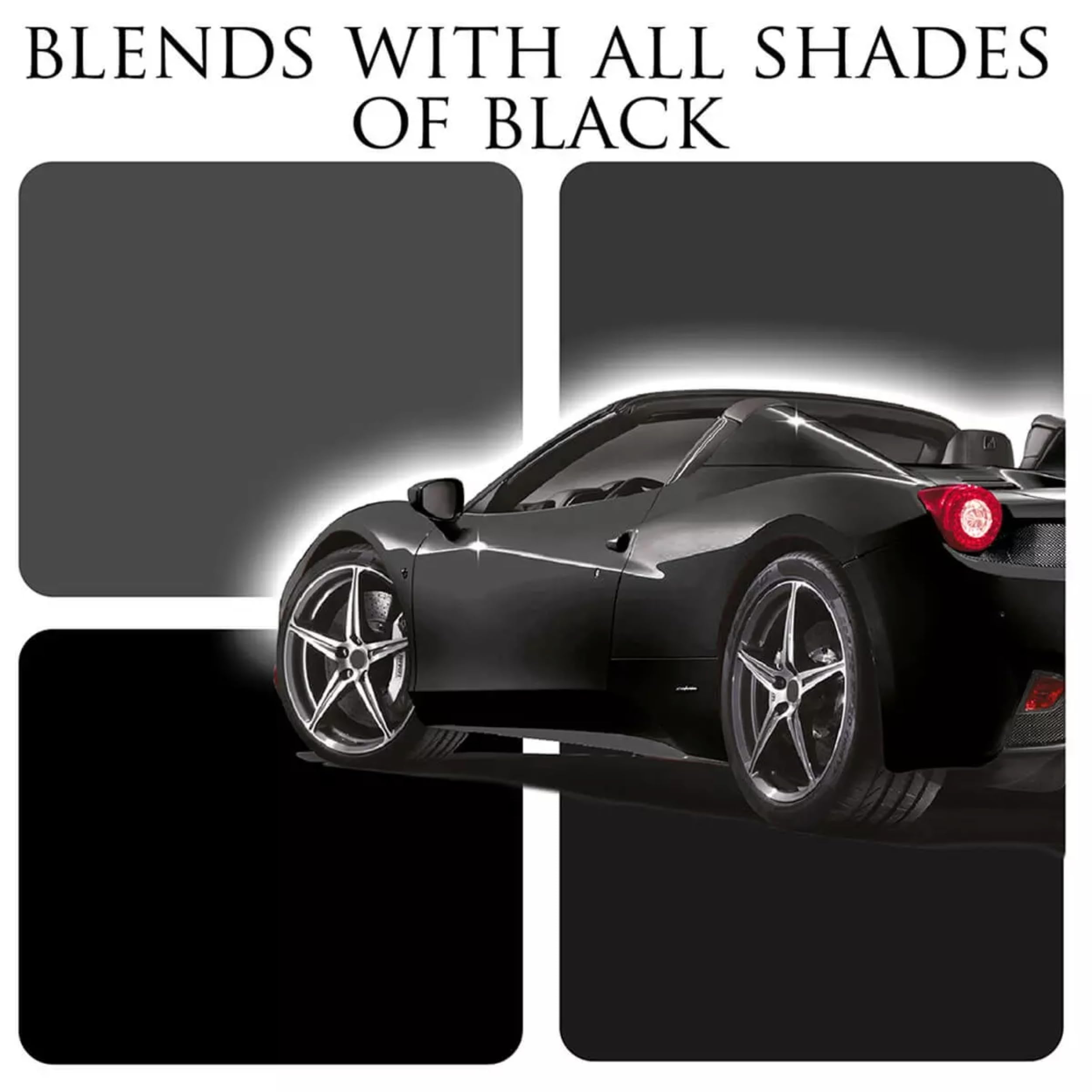 Car Gods 3-in-1 Polish Wax Color Restorer & Scratch Remover, Black, 17 Fl Oz, Model GOD710, 16 Colors Available