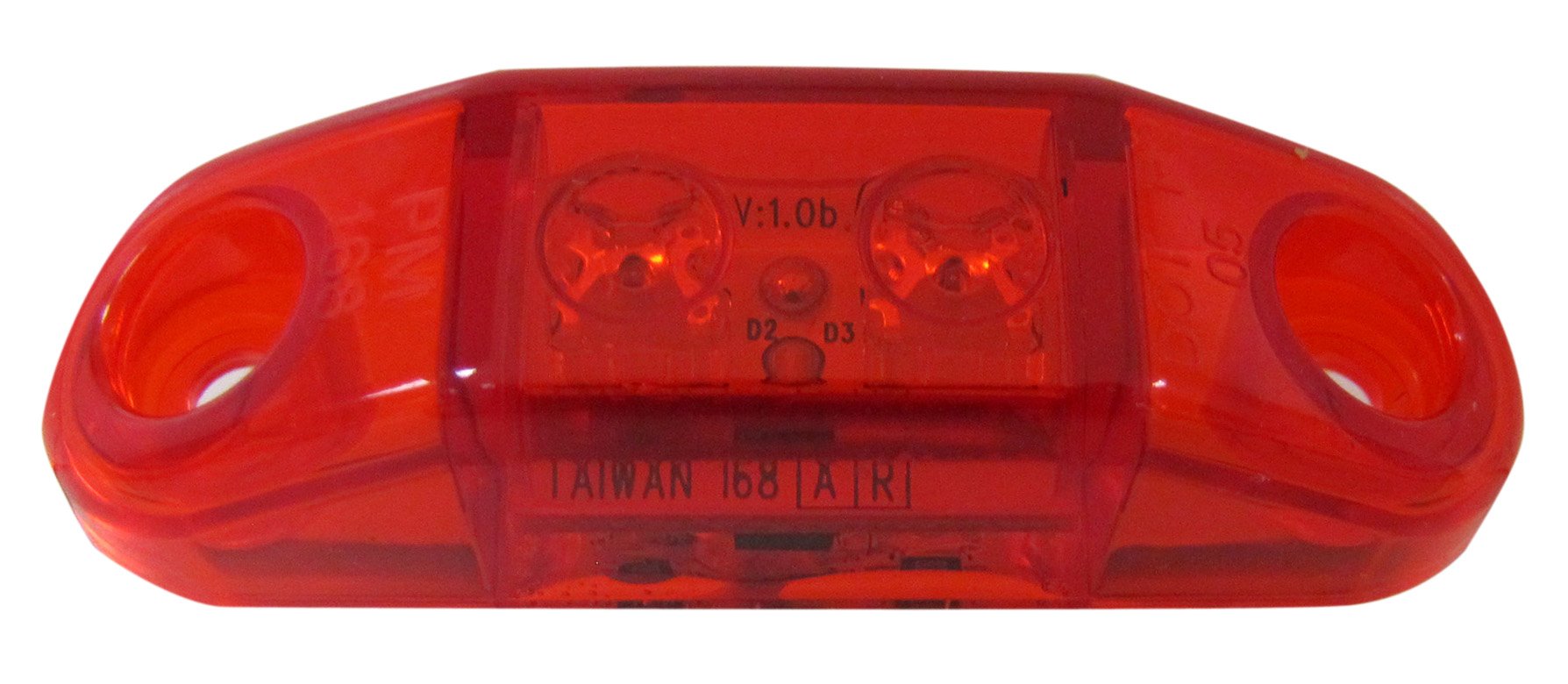 PM V168R Red Slim Line Clearance & Side Marker Lights