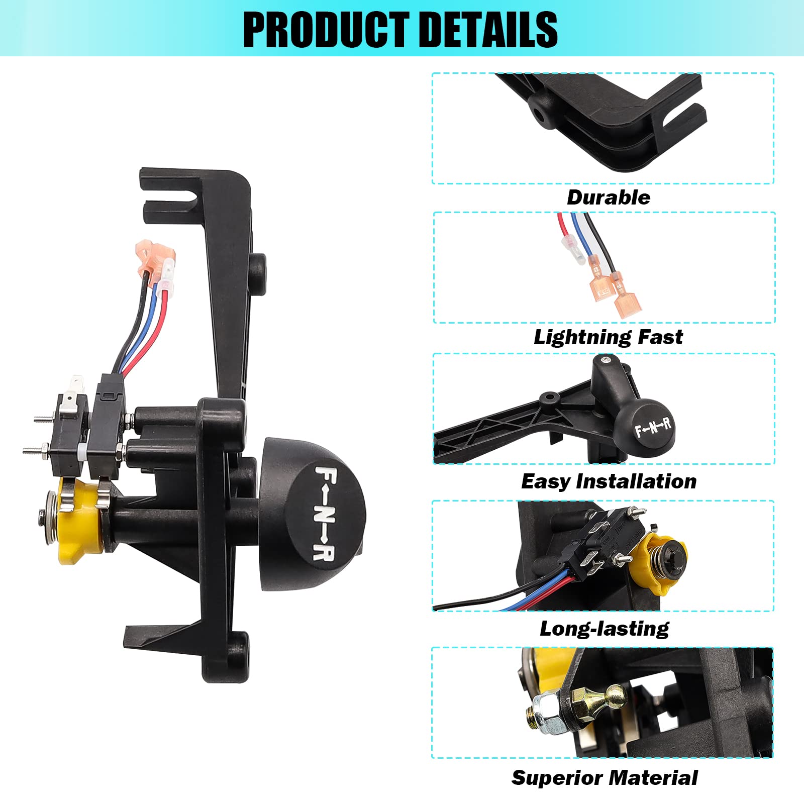 Cartclan Club Car F&R Shifter Assembly Kit For 1992-Up Ds Gas Golf Cart Oem #1016947 8248 8233