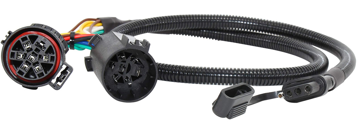 Oyviny Replacement For 55384 Uscar 7-Pin To 4-Pin Trailer Wiring Harness For Installing Tailgate Light Bar, Uscar To 4 Pin Adapt