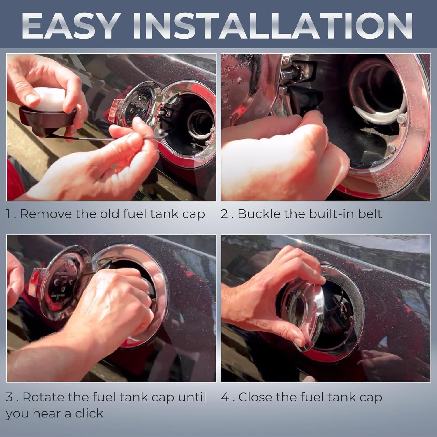 Gas Cap Fuel Cap For Toyota Lexus, 2015-2017 Camry/Tacoma, 2015-2018 Corolla/Rav4/Avalon, 2015-2016 Sienna/Highlander, 2015-2019