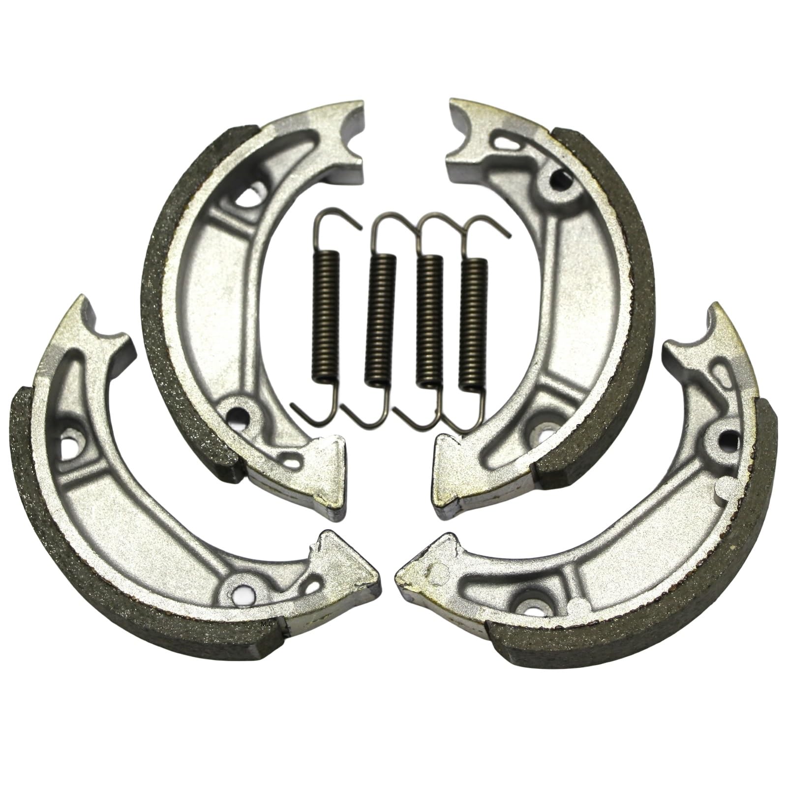 Master Chen Front Rear Brake Shoes For Honda Crf70F Crf80F 2004-2015 - Crf100F 2004-2017 - Xr80R Xr100R 1985-2003 - Xr70R 1997-2