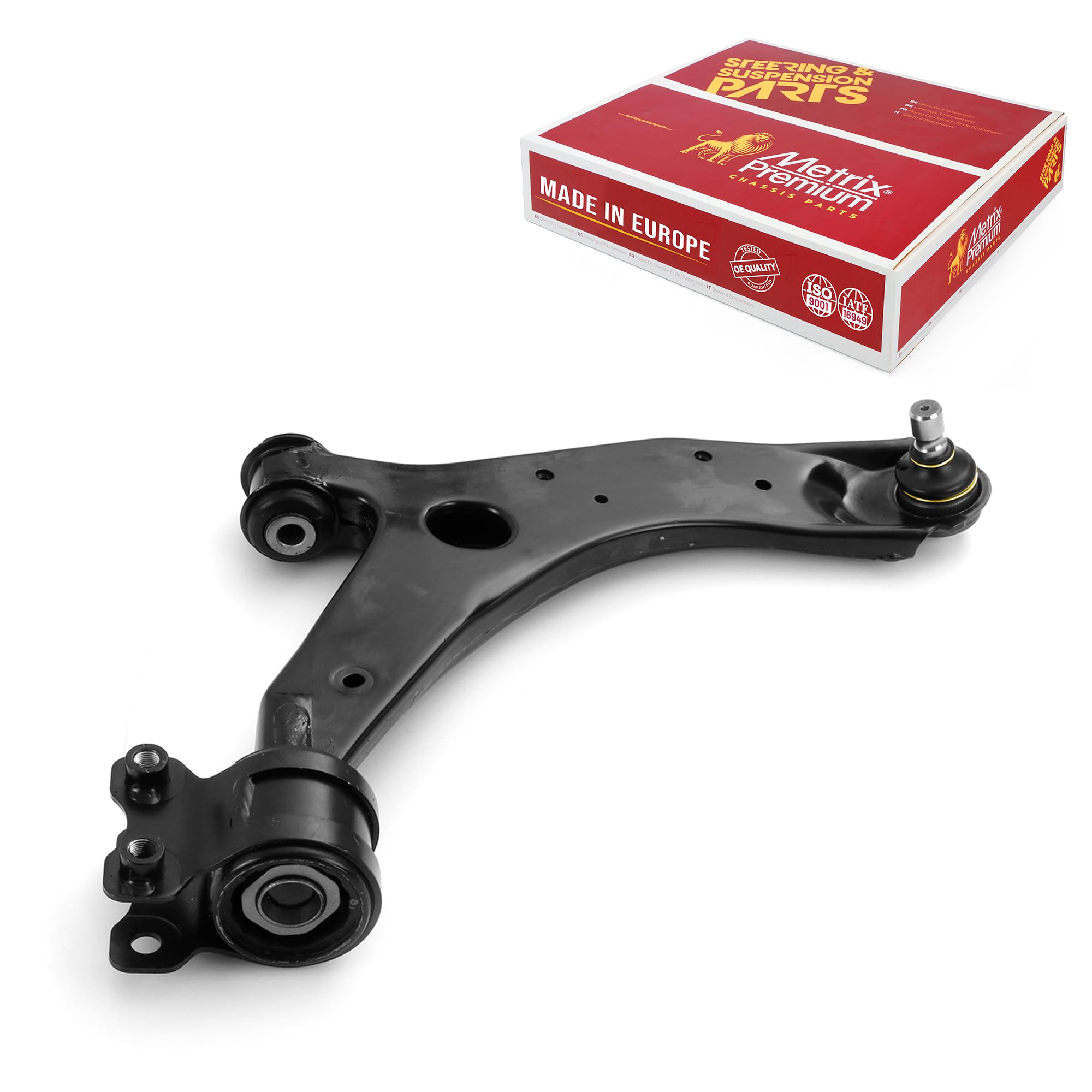 Metrix Premium Chassis Parts - Front Right Lower Control Arm W Ball Joint & Bushing Assembly Fits 12-17 Mazda 5, 09 3 Sport, 07-