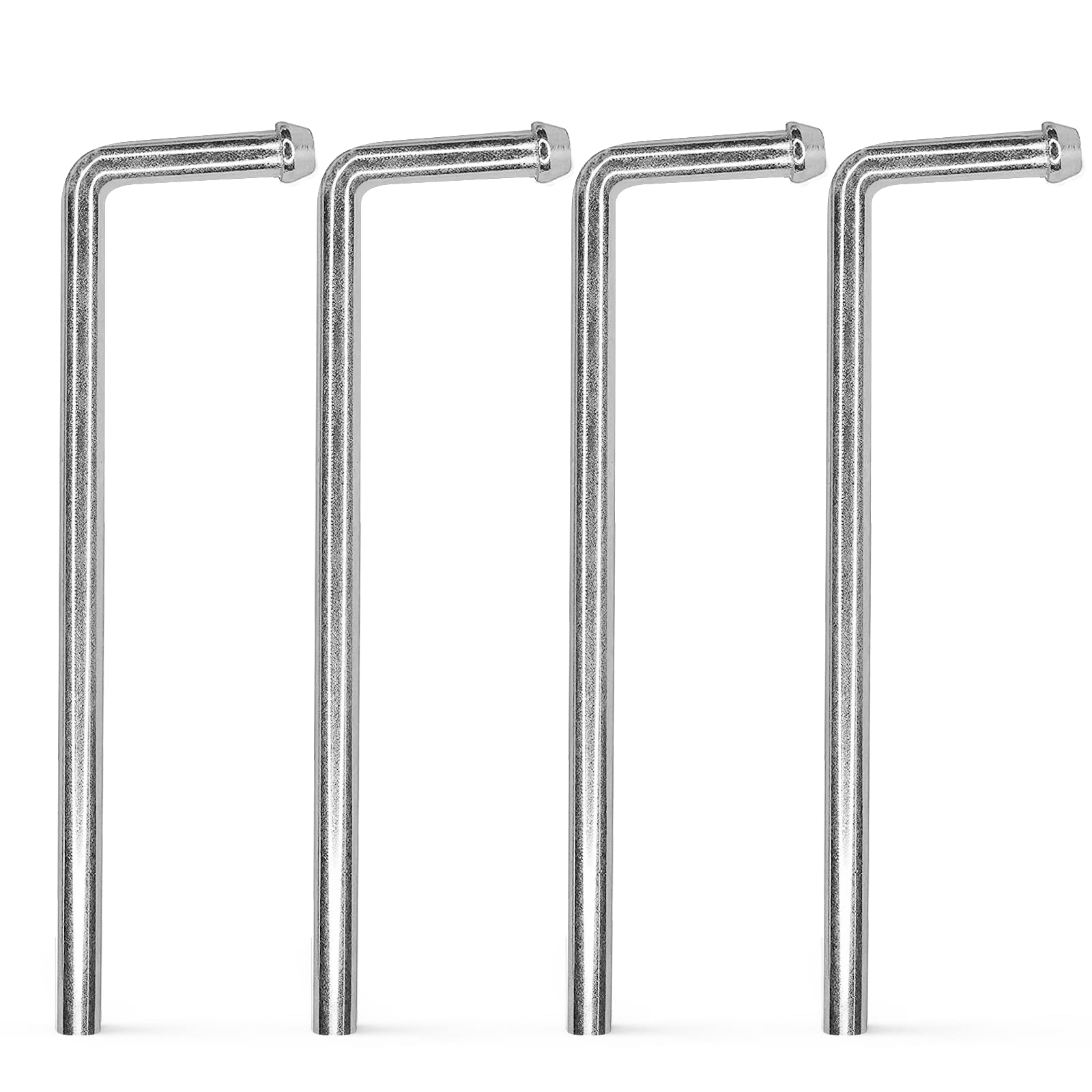 Haoxaoon Exhaust Hanger Rods,Universal Use Weld On Exhaust Hanger,4 Pcs 9.5' Long