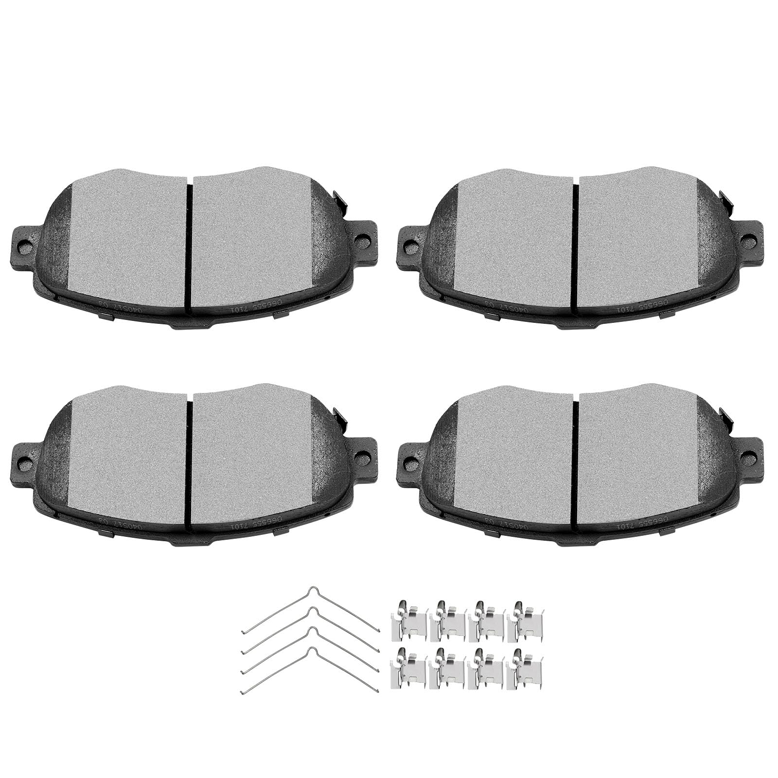 Scitoo Ceramic Brake Pads Sets - 4Pcs Front Pads - Compatible With Lexus Gs300 93-05, Gs400 98-00, Gs430 01-05, Is300 01-05, Sc4