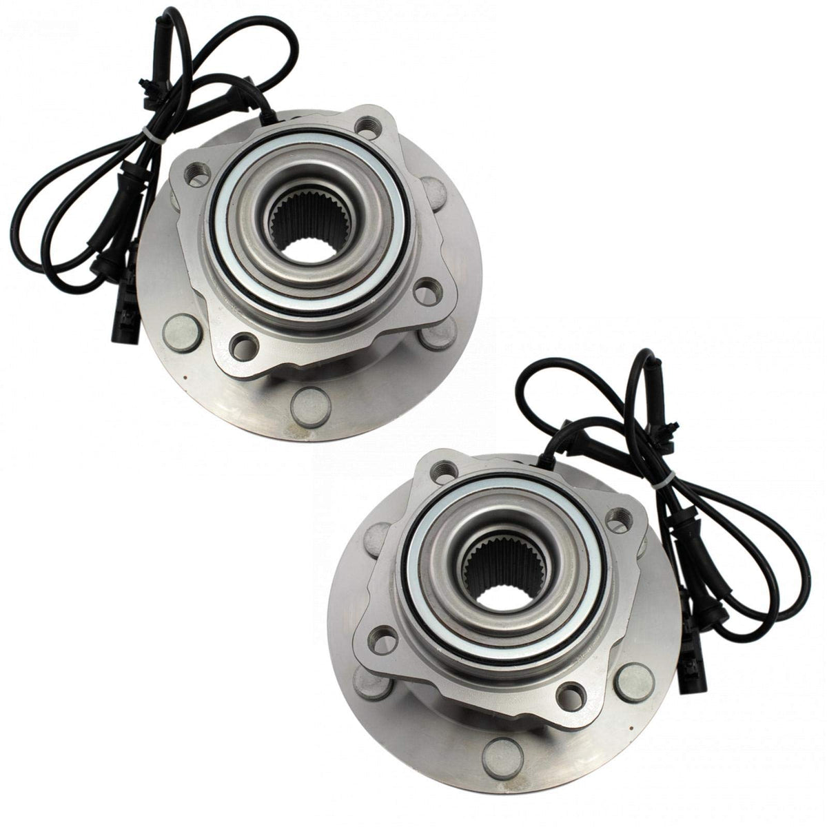 Trq Rear Wheel Hub Bearings Assembly Set Compatible With 2012-2015 Nissan Armada