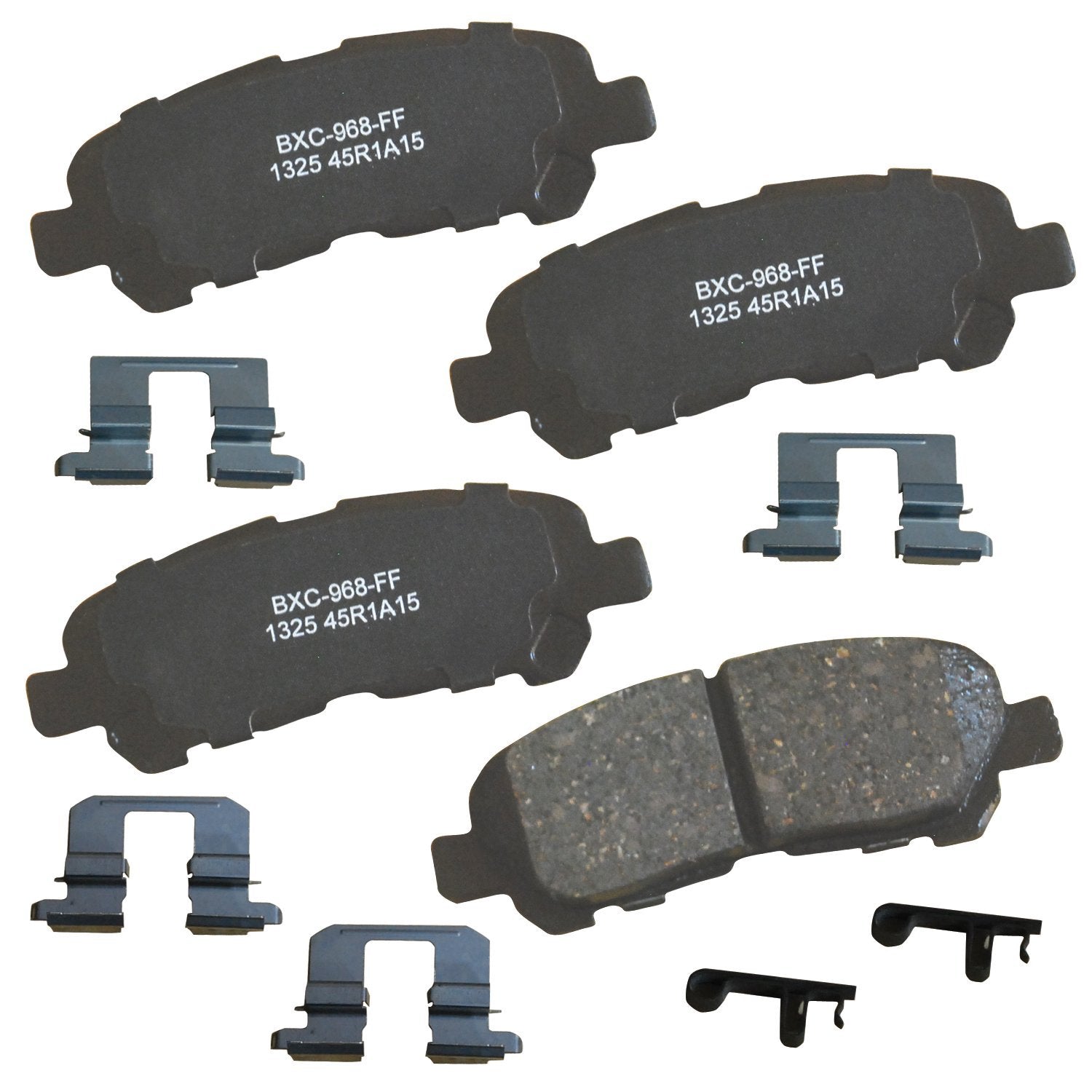 Bendix Premium Sbc1325 Ceramic Rear Brake Pads For Toyota Highlander 2013-2008