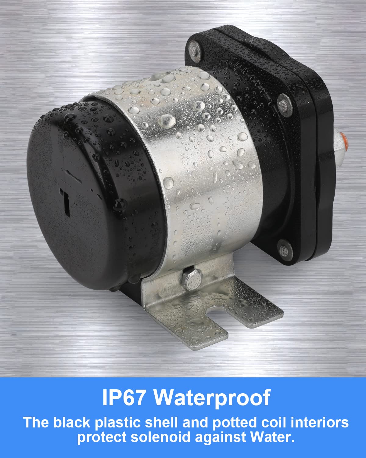 500 Amp Battery Isolator for Mobile Audio Relay Continuous Battery Isolator, 12v Battery Disconnect Relay 500A Relay and Isolato