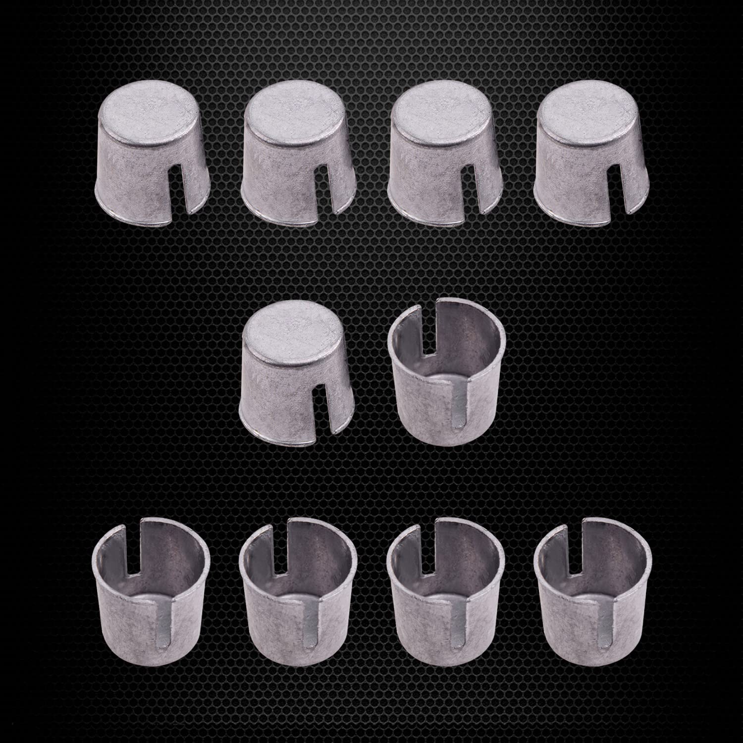 Ampper 10 Piece Battery Post Terminal Shims, Lead Terminal Shim Caps With 12 Piece Washers For Top Post Battery Post Ends Repair