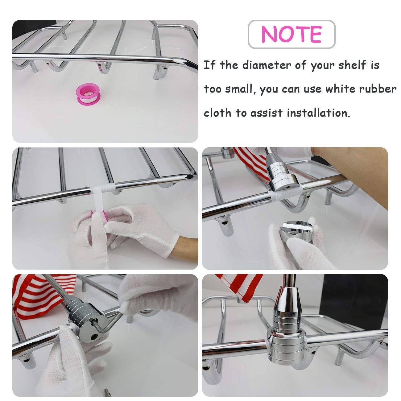 2x Motorcycle Flagpole Mount and American Flag - 6'' x 9'' Premium Double-Sided USA Flag - Stainless 14'' Flag Pole Fixed Mount