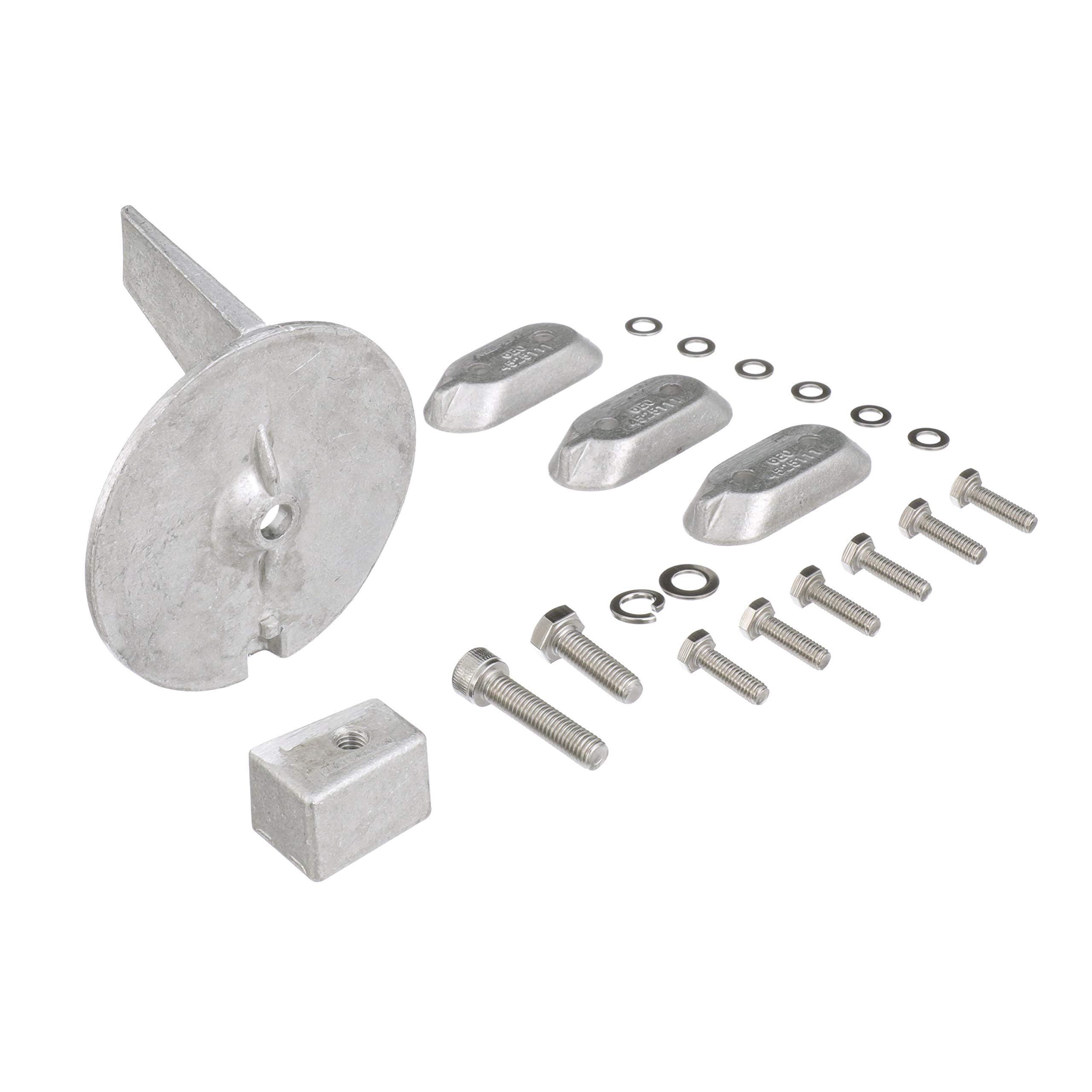 Quicksilver 8M6007993 Aluminum Anode Kit For Yamaha 4T 40-60 Hp Outboards