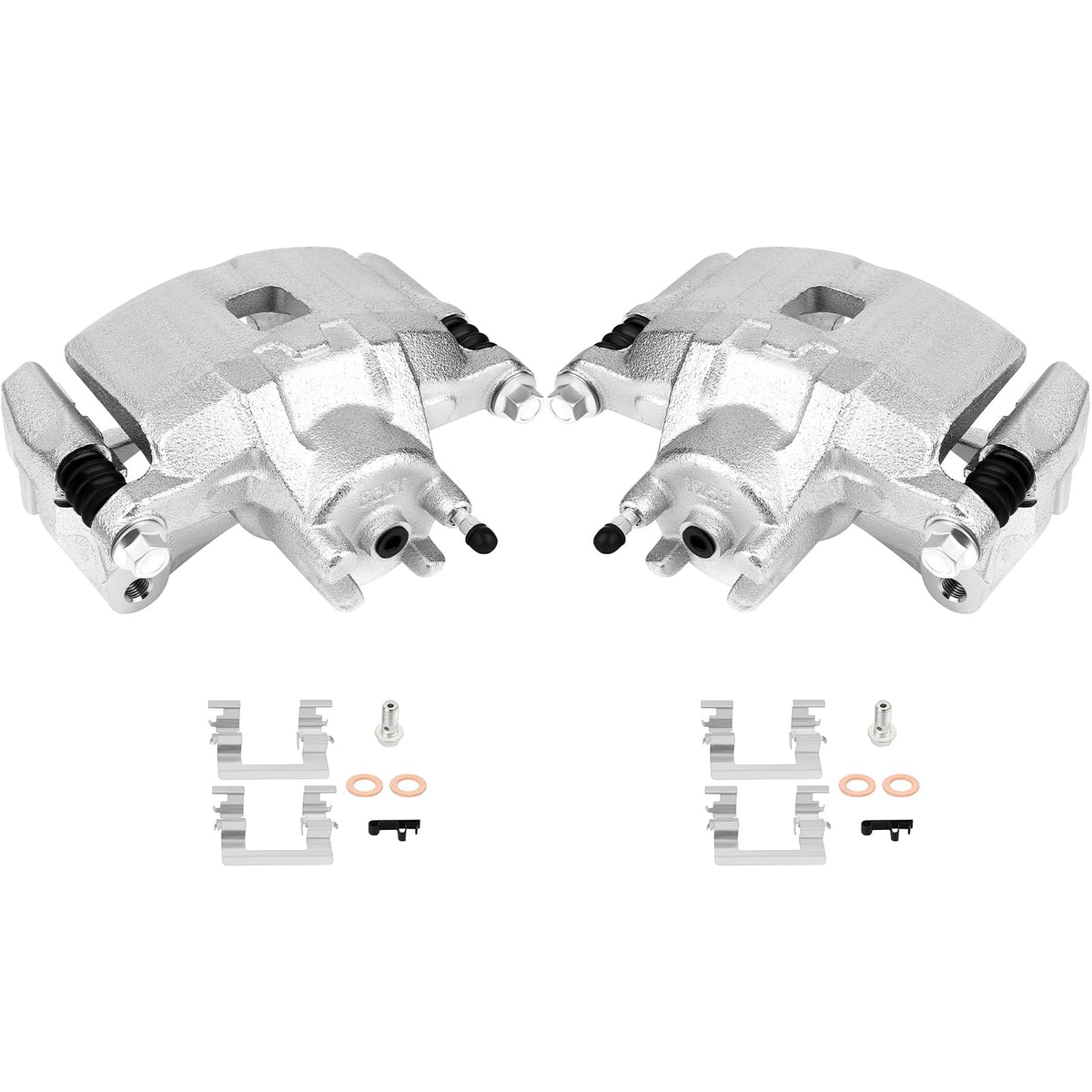 Scitoo Front Brake Calipers With Bracket 18B5032 18B5033 Compatible For Chrysler 0 11-14 For Chrysler Sebring 07-10 For Dodge Av